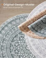 Ümmargune BOHO vaip, diameeter 120 cm, süsinikhall 120x120x1cm Vaibad Ümmargune BOHO vaip, diameeter 120 cm, süsinikhall 120x120x1cm Vaibad
