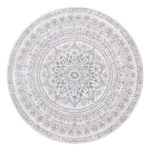 Ümmargune BOHO vaip 160 cm Tuvihall 160x160x1cm Vaibad Ümmargune BOHO vaip 160 cm Tuvihall 160x160x1cm Vaibad