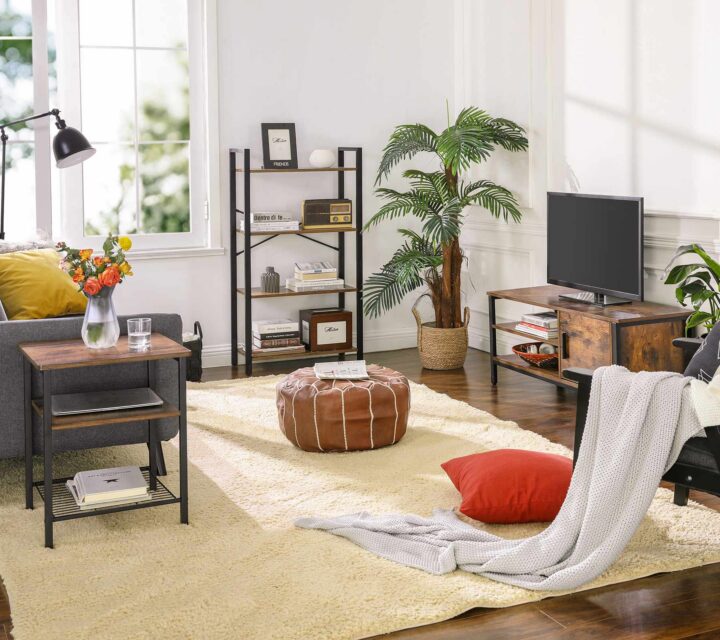TV alus 110x40x45cm antiik, must TV-alused