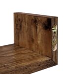 Seinariiulite komplekt 30x15x10cm/ 45x15x10cm/ 60x15x10cm antiikne Kandikud
