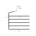 Metallist riidepuud 35x32x0.5cm must Metallist riidepuud