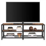 Teleri alus 140x39x52cm antiikne, must TV-alused