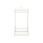 Riidestange 174.3x93x40.6cm valge Riidestanged