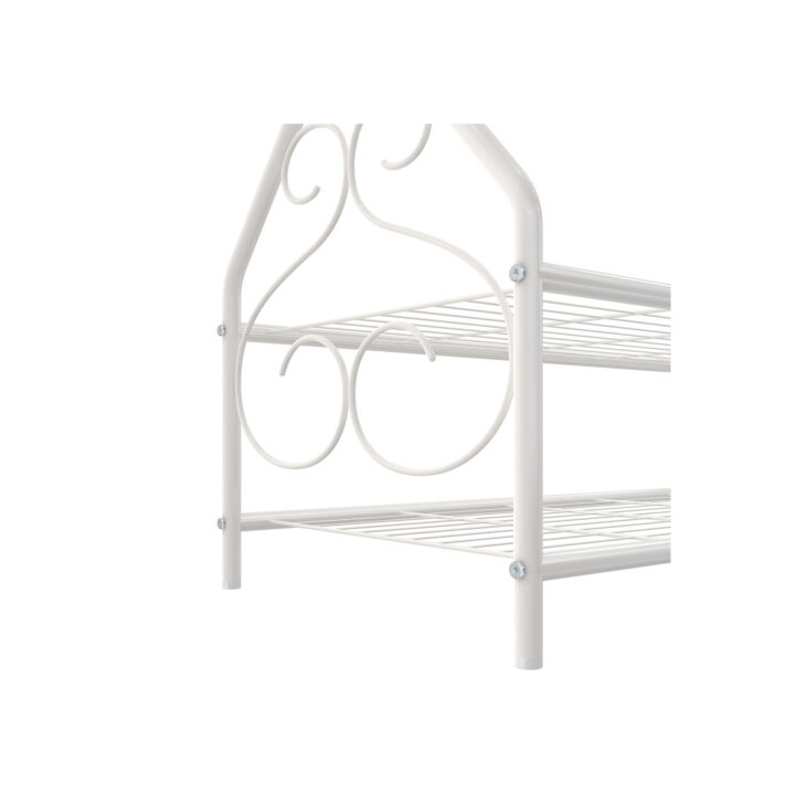 Riidestange 174.3x93x40.6cm valge Riidestanged