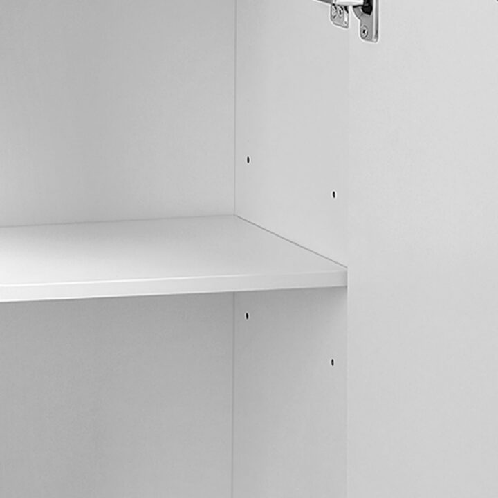 Peegelkapp 54x15x55cm, valge Vannitoakapid