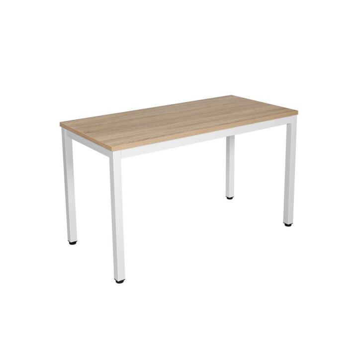 Arvutilaud 120x60x76cm kollane, tamm+valge Arvutilauad