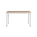 Arvutilaud 120x60x76cm kollane, tamm+valge Arvutilauad