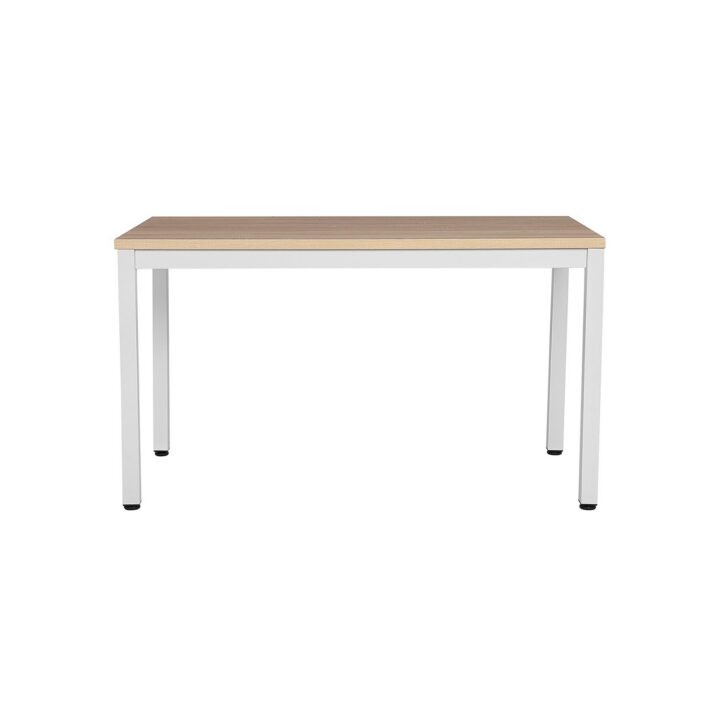 Arvutilaud 120x60x76cm kollane, tamm+valge Arvutilauad