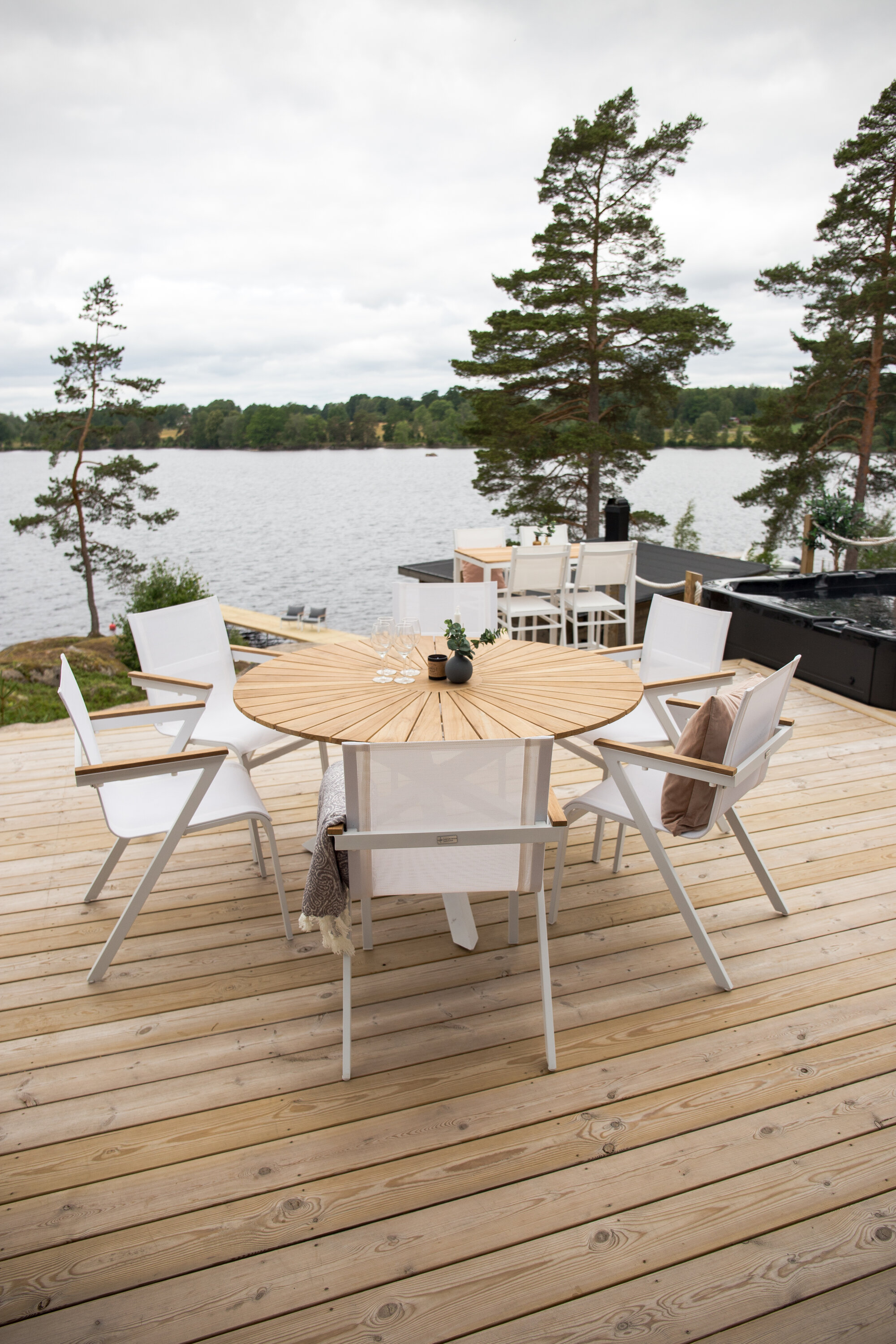 Mehhiko ümmargune söögikomplekt Aiamööbel Homewell