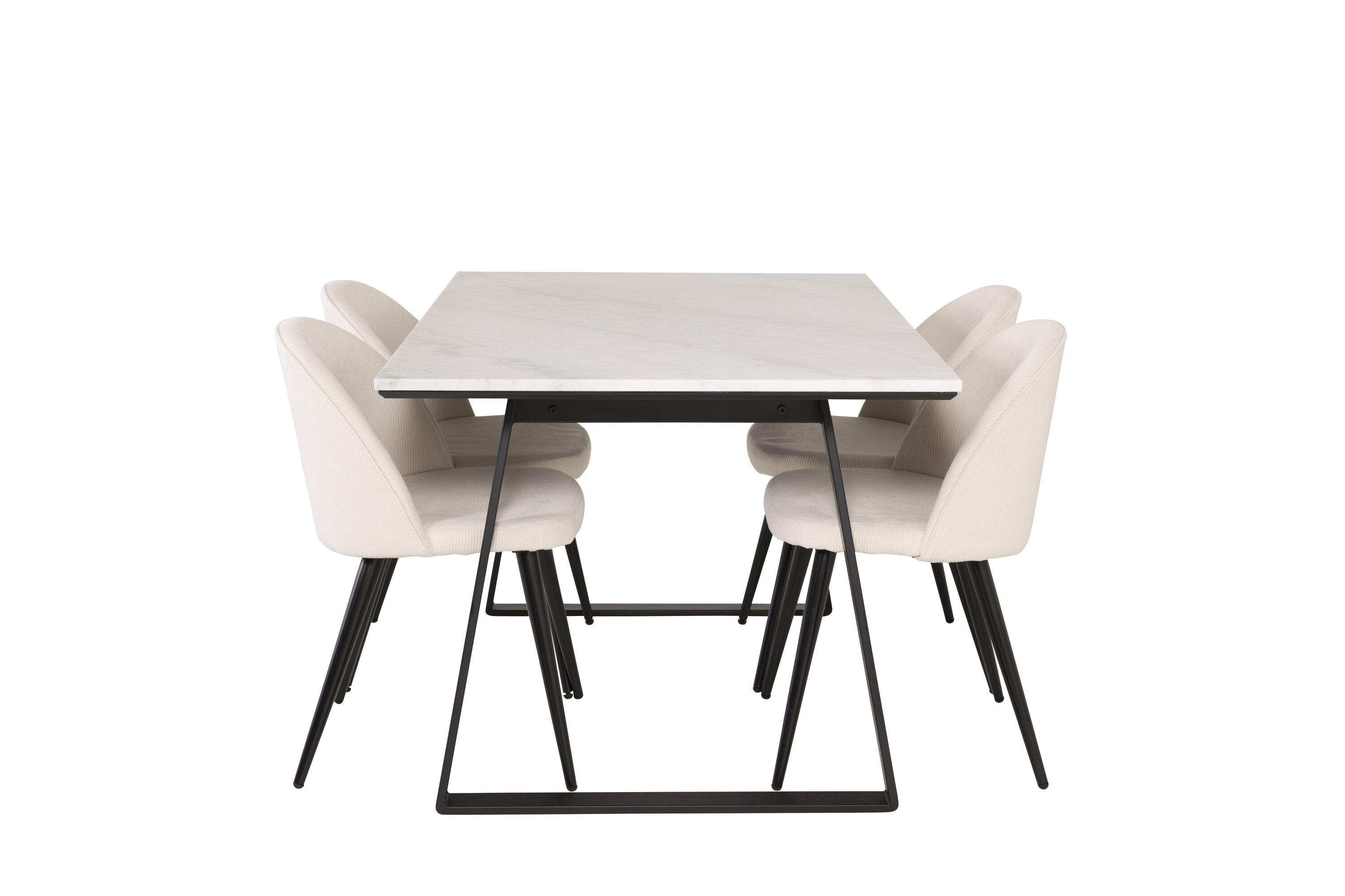 Estelle ristkülikukujuline söögikomplekt Söögilauakomplektid Homewell