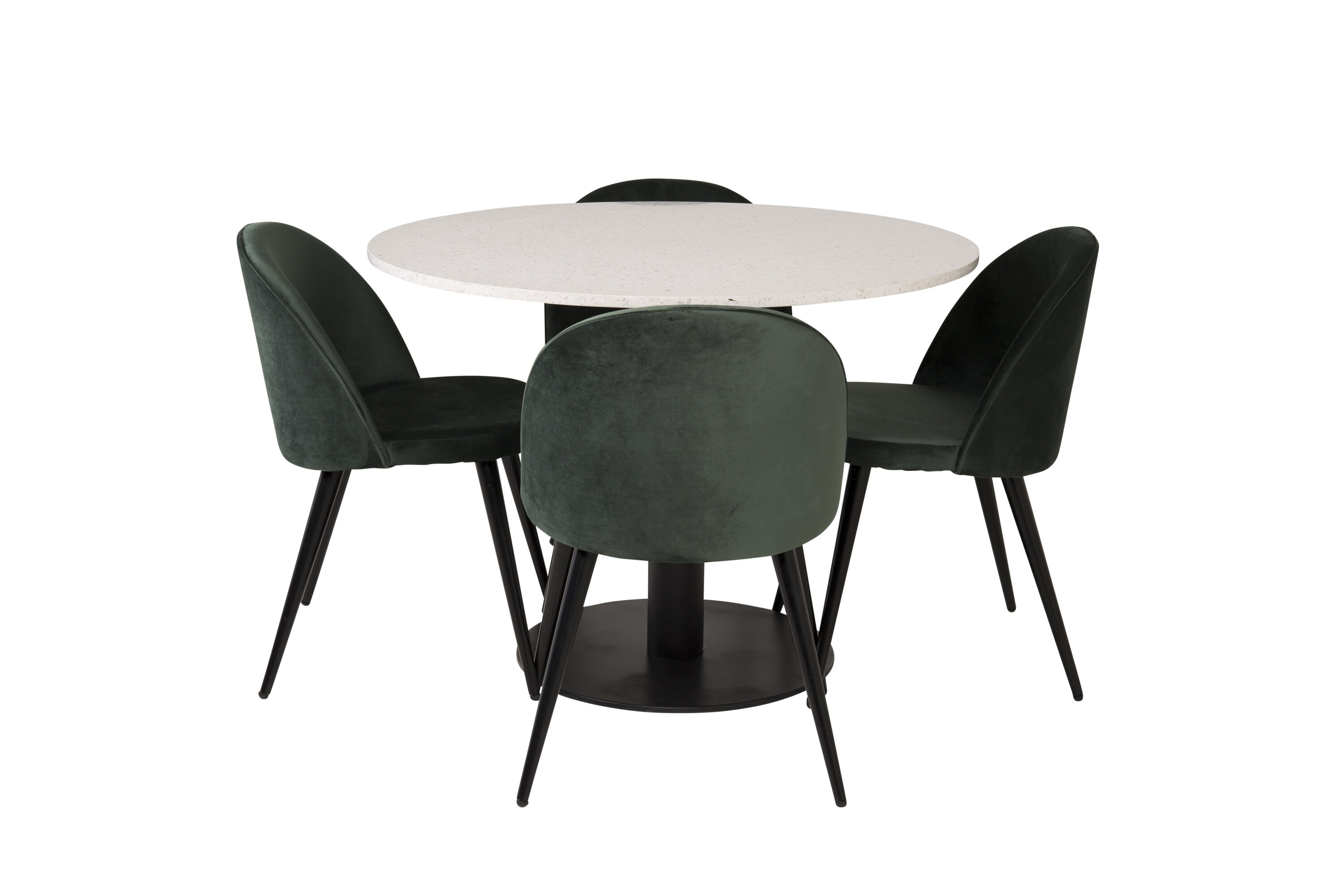 Razzia ümmargune söögikomplekt Söögilauakomplektid Homewell