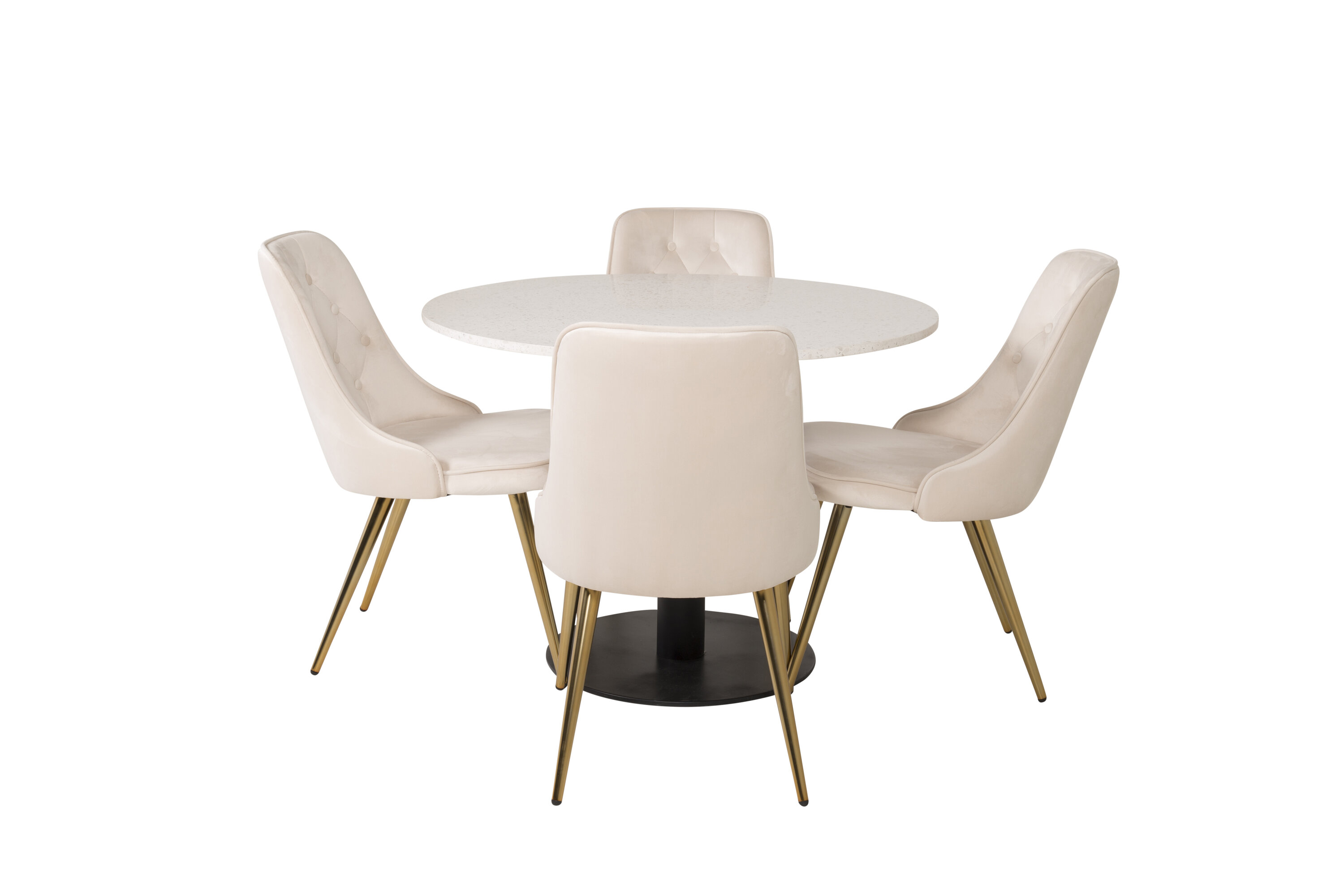 Razzia ümmargune söögikomplekt Söögilauakomplektid Homewell