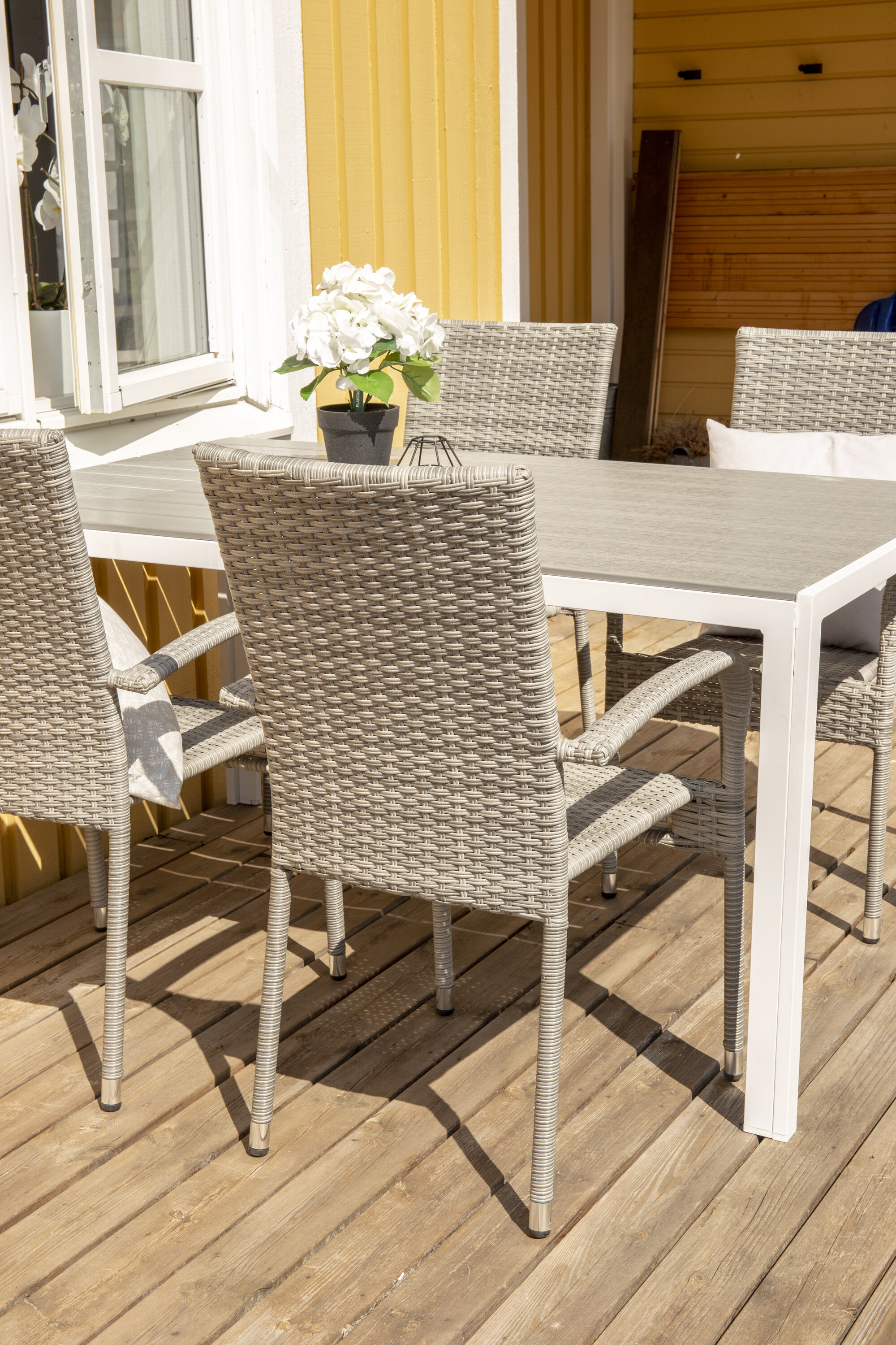 Ristkülikukujuline söögikomplekt Break Aiamööbel Homewell