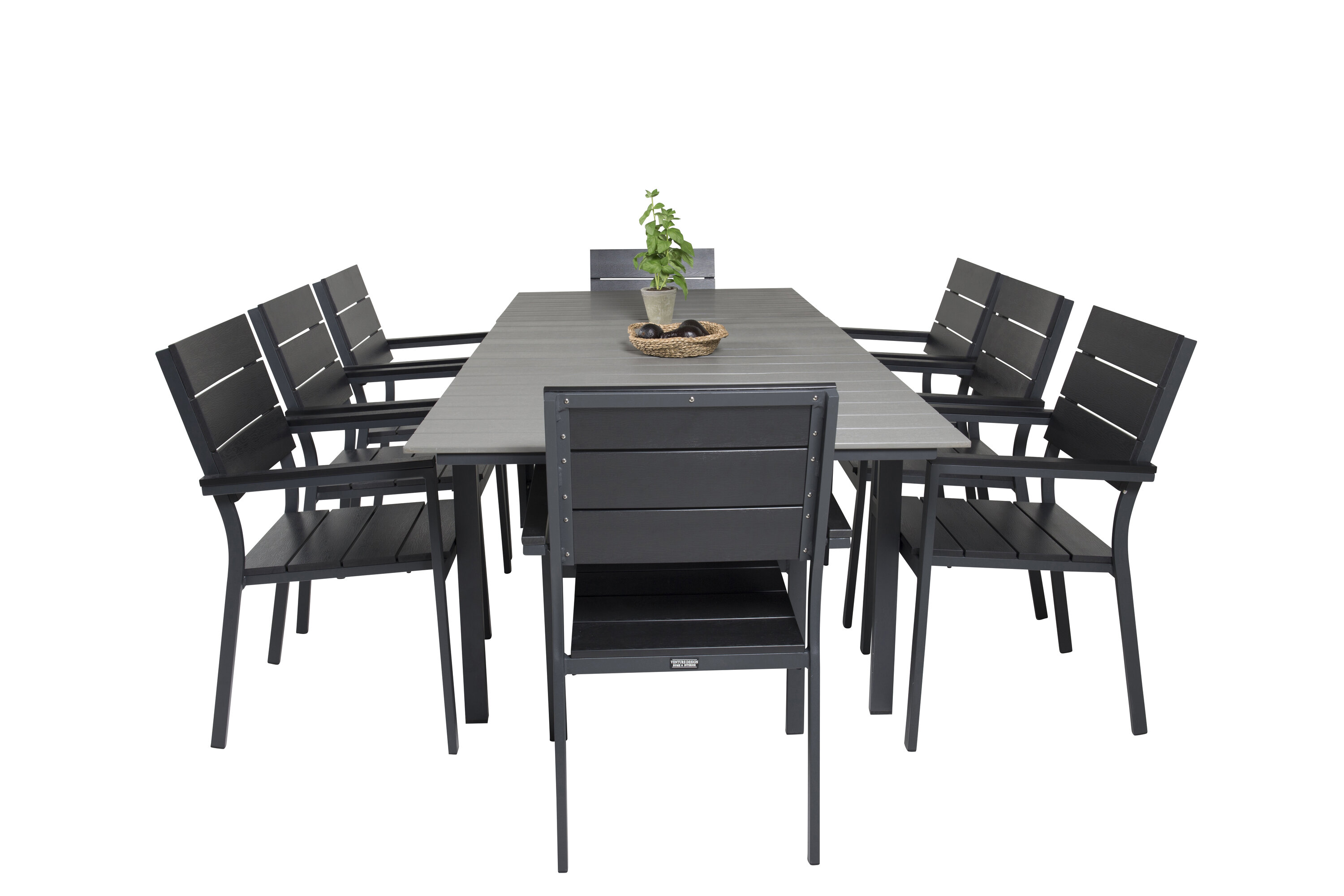 Levelsi söögilaud koos Levelsi toolidega Aiamööbel Homewell