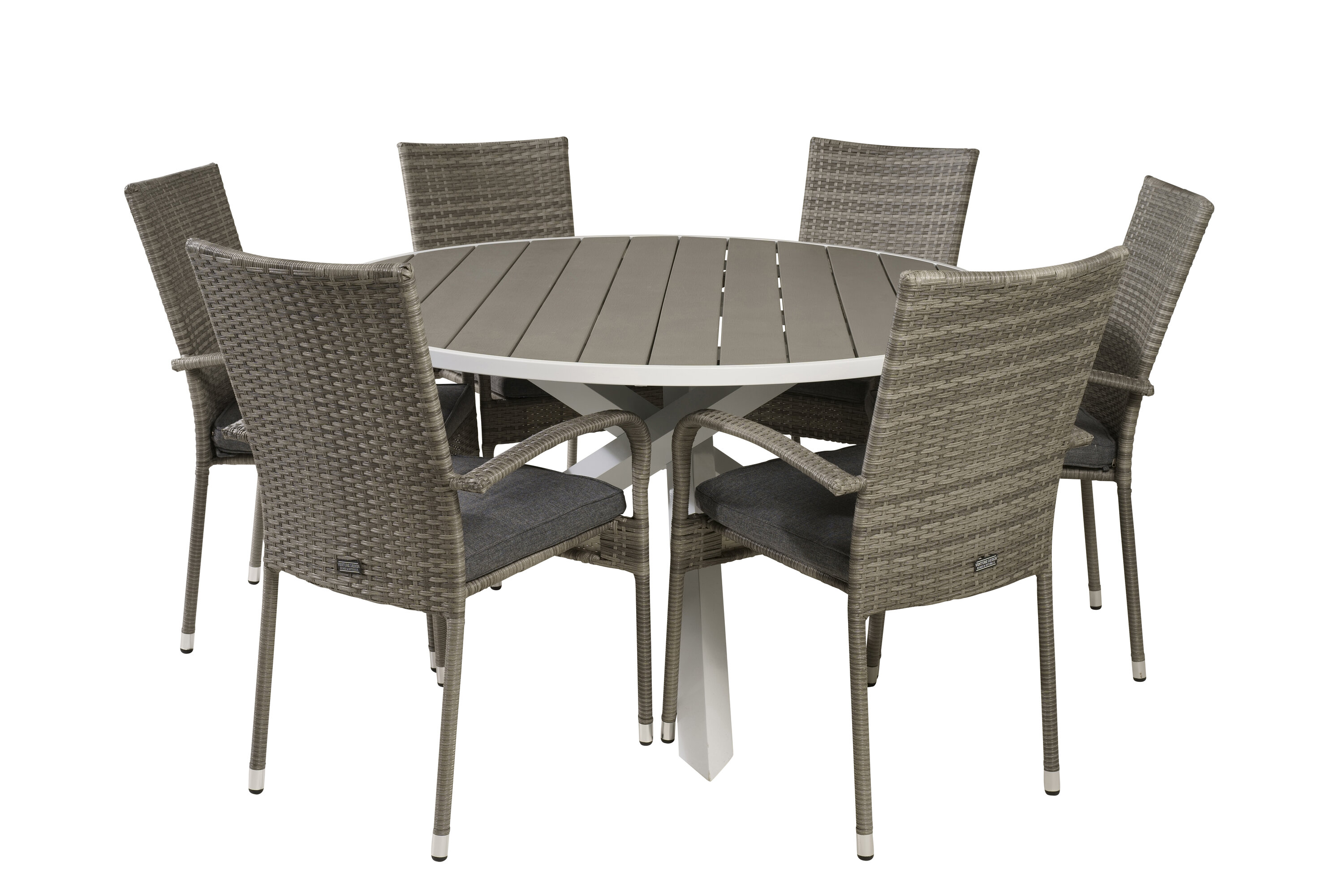 Parma ümmargune söögikomplekt Aiamööbel Homewell