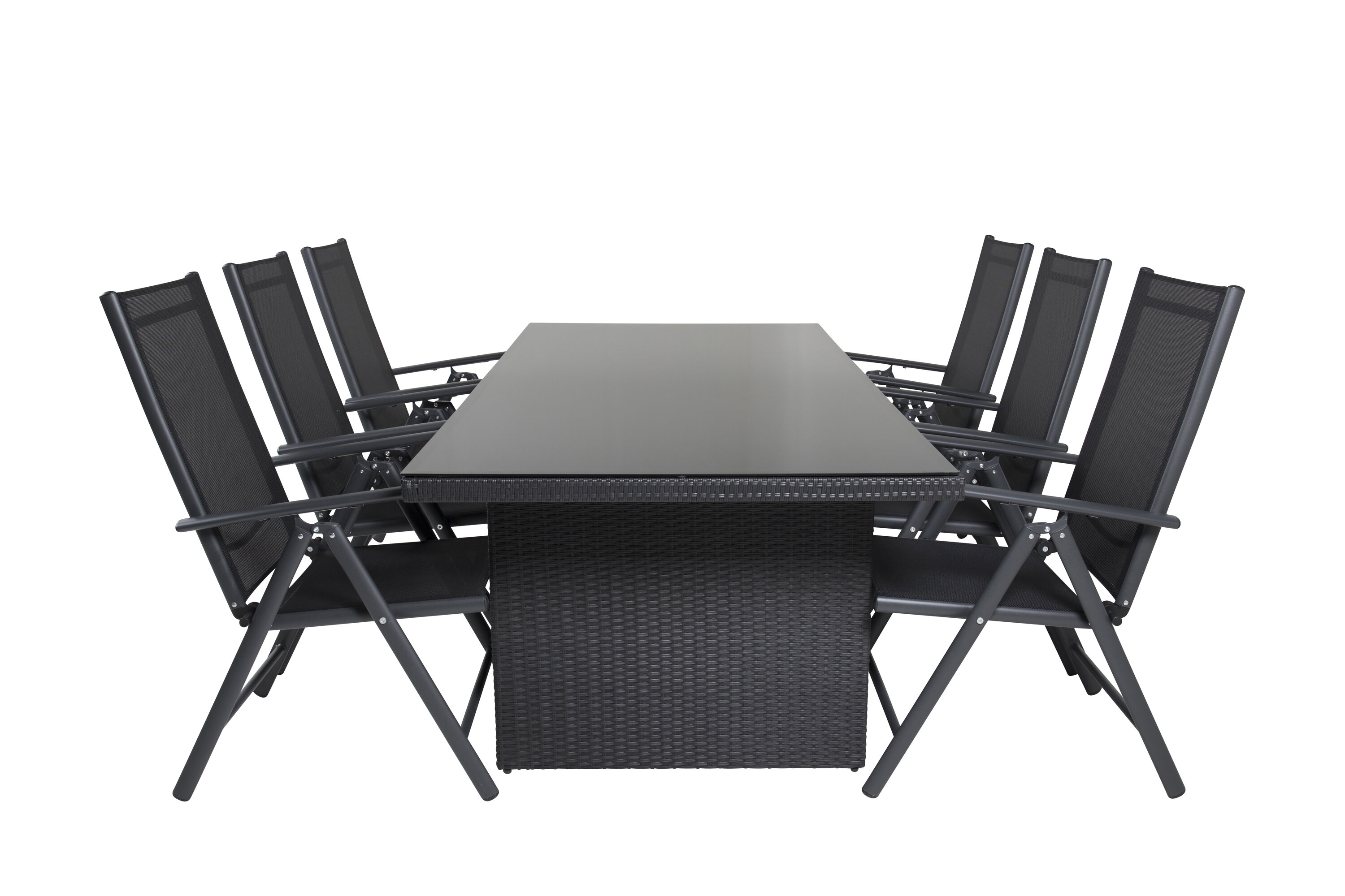 Padova ristkülikukujuline söögikomplekt Aiamööbel Homewell