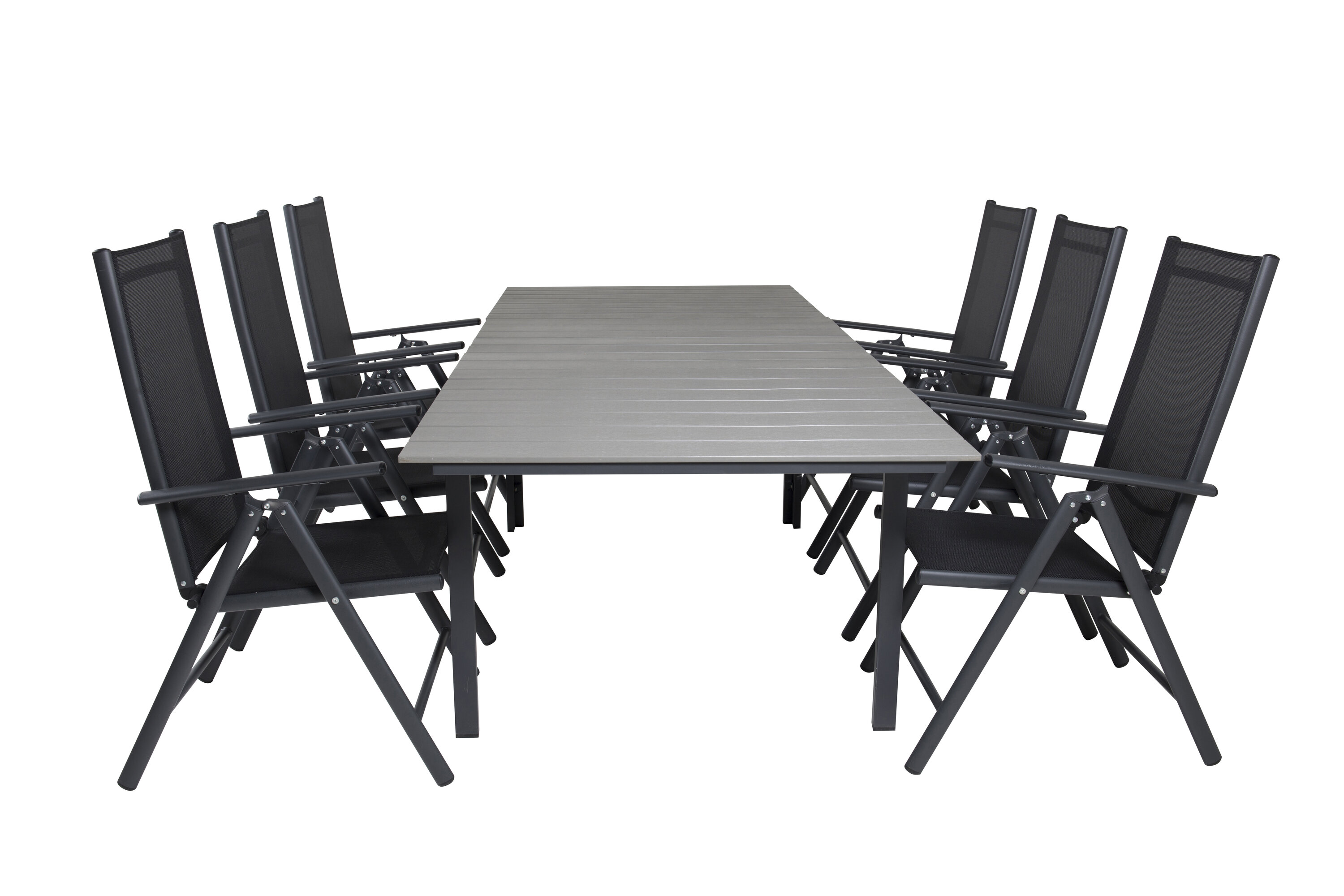 Ristkülikukujuline söögikomplekt Levels Aiamööbel Homewell