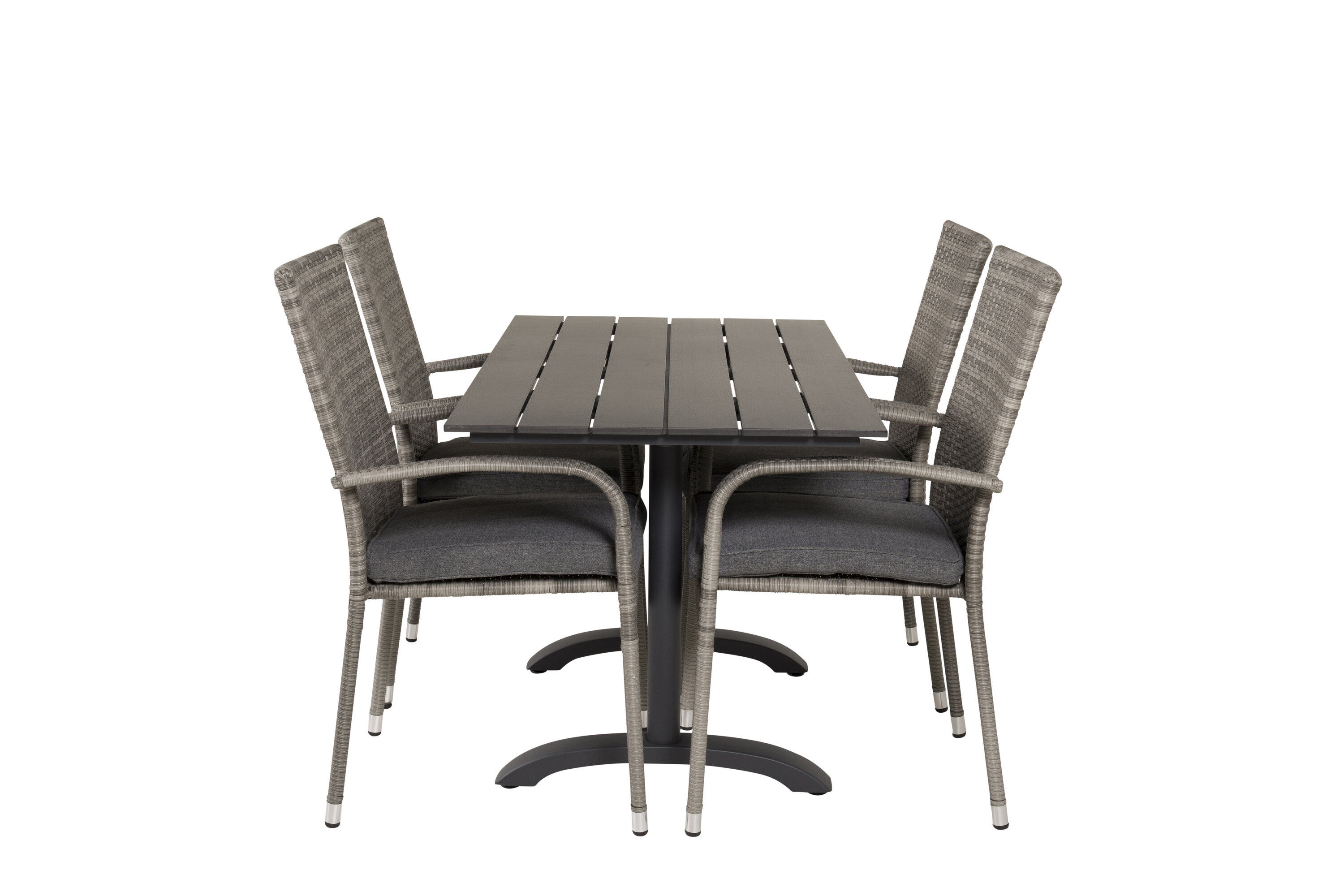 Denveri ristkülikukujuline söögikomplekt Aiamööbel Homewell