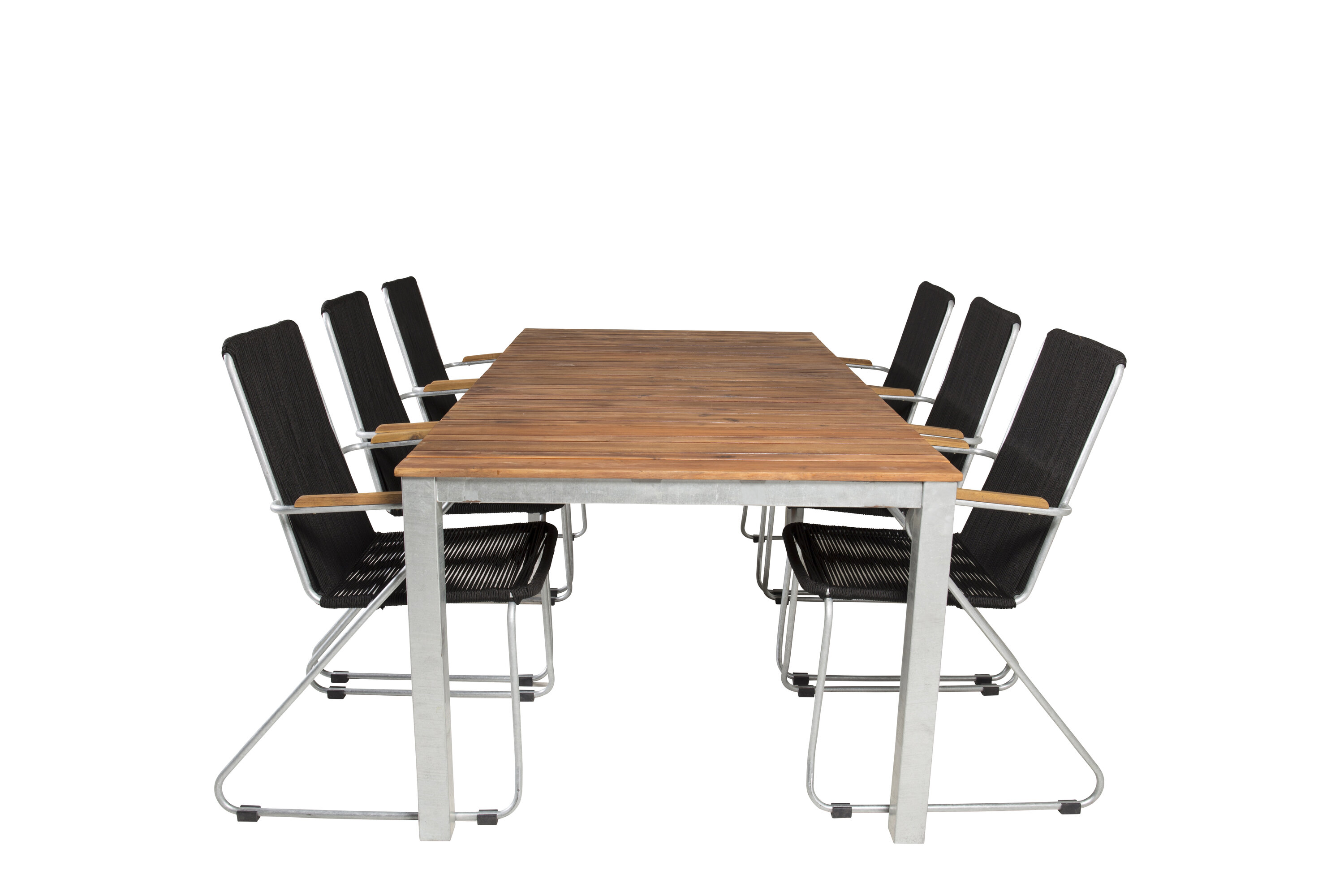 Zenia ristkülikukujuline söögikomplekt Aiamööbel Homewell