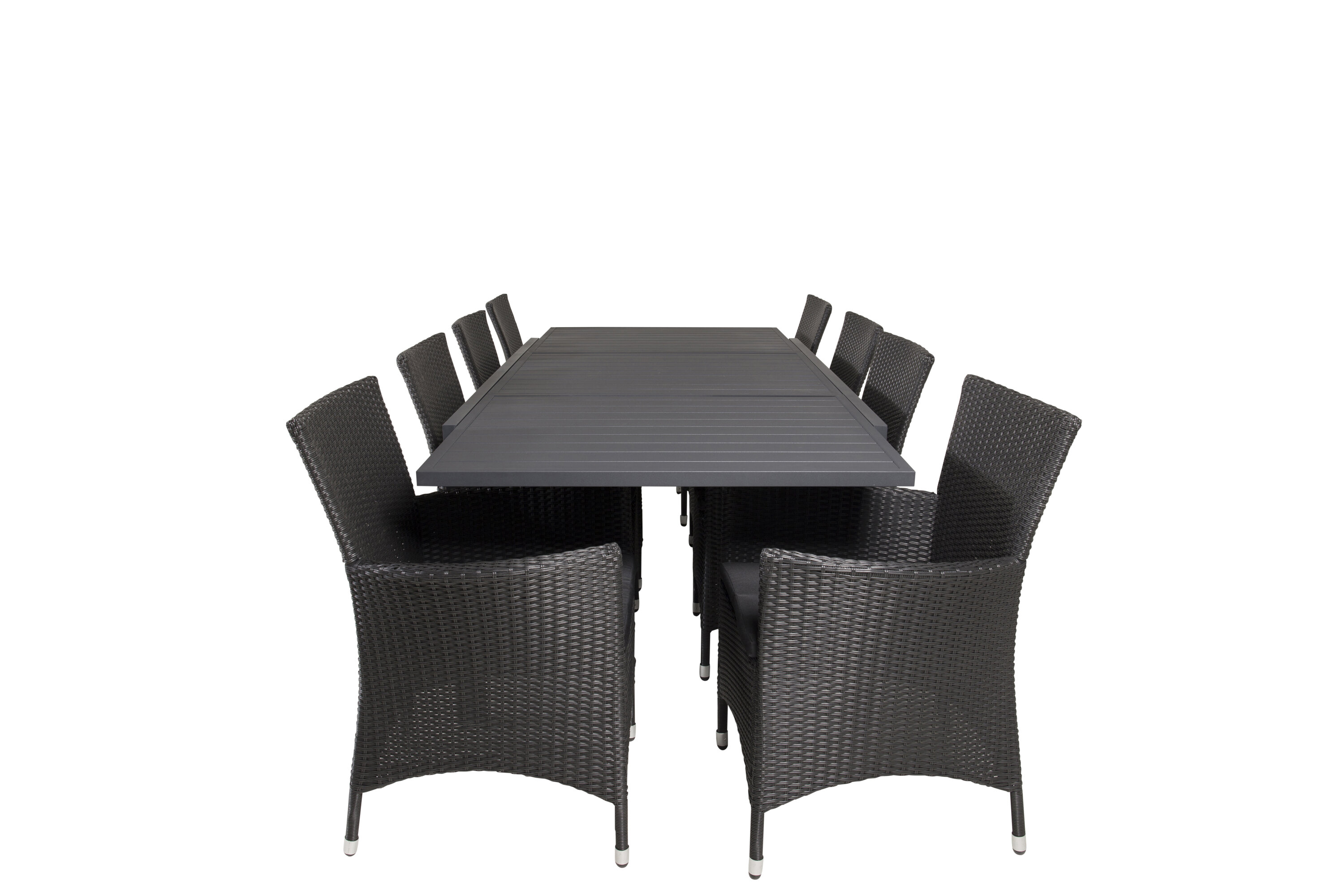 Marbella ristkülikukujuline söögikomplekt Aiamööbel Homewell