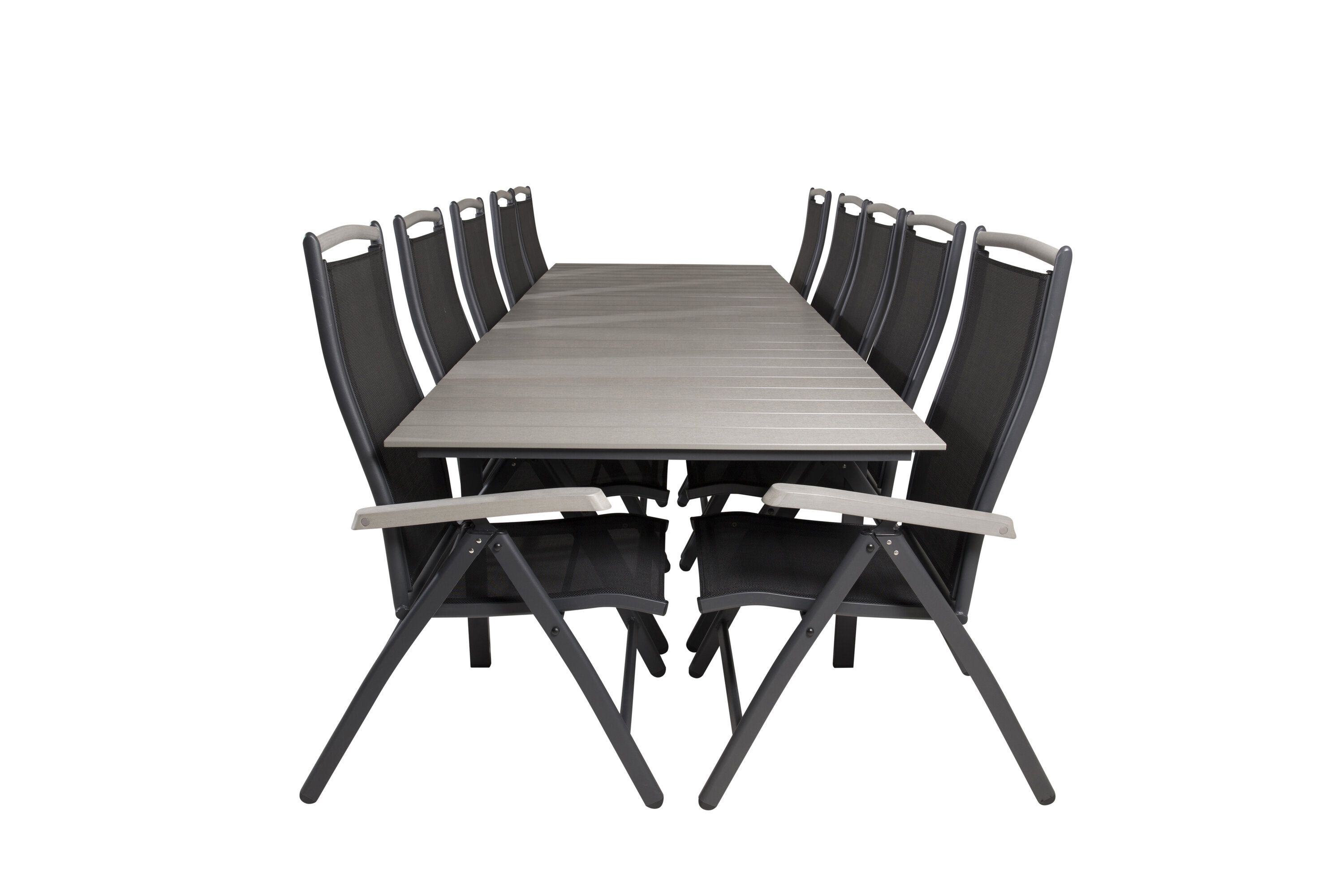 Ristkülikukujuline söögikomplekt Levels Aiamööbel Homewell