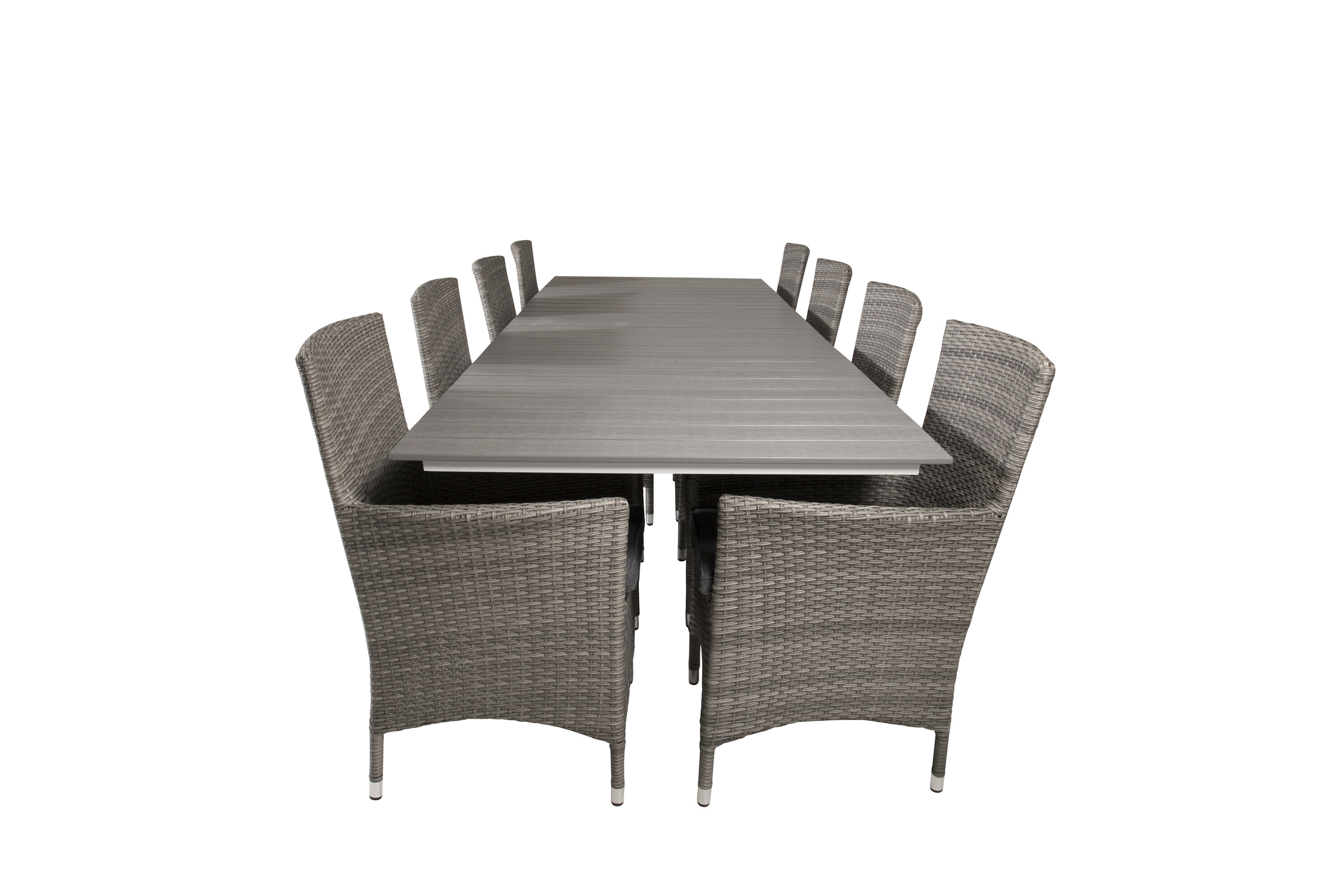 Ristkülikukujuline söögikomplekt Levels Aiamööbel Homewell