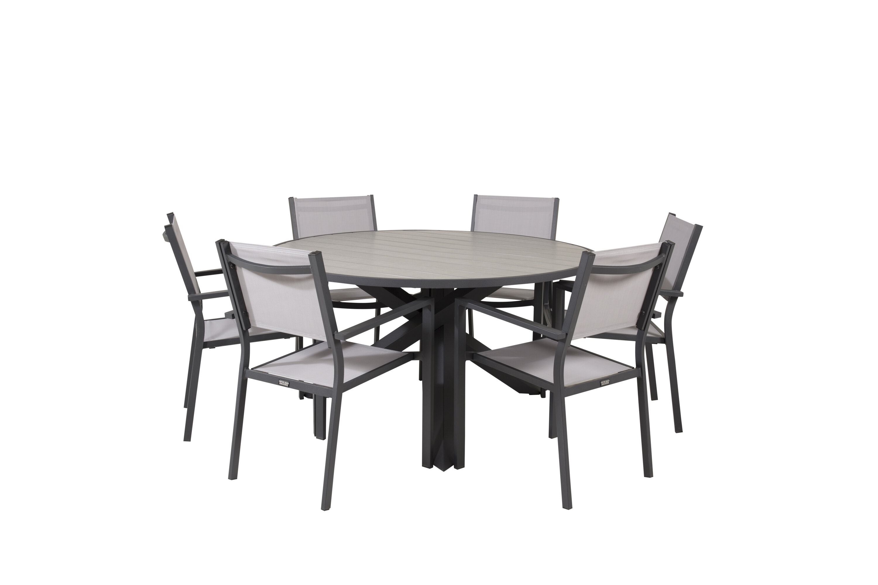 Parma ümmargune söögikomplekt Aiamööbel Homewell