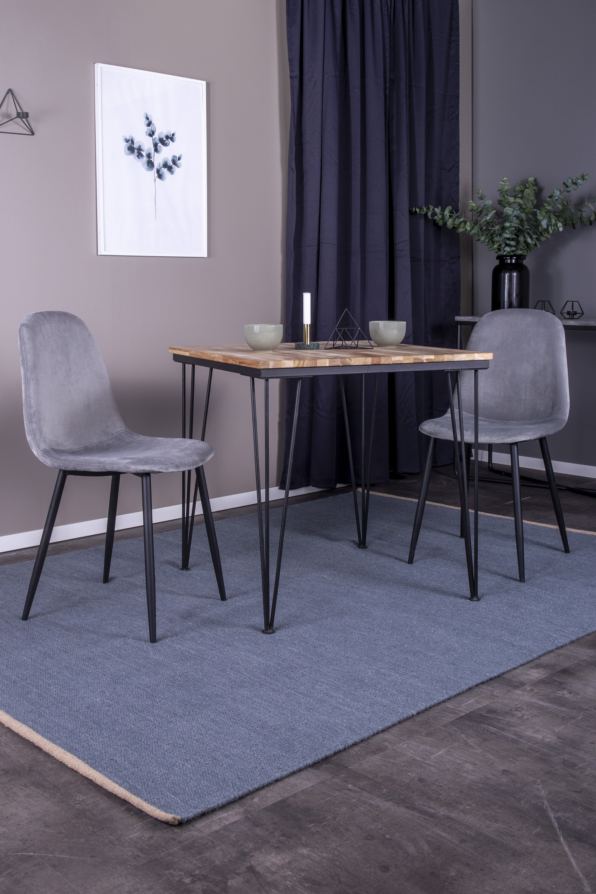 Bali ristkülikukujuline söögikomplekt Söögilauakomplektid Homewell