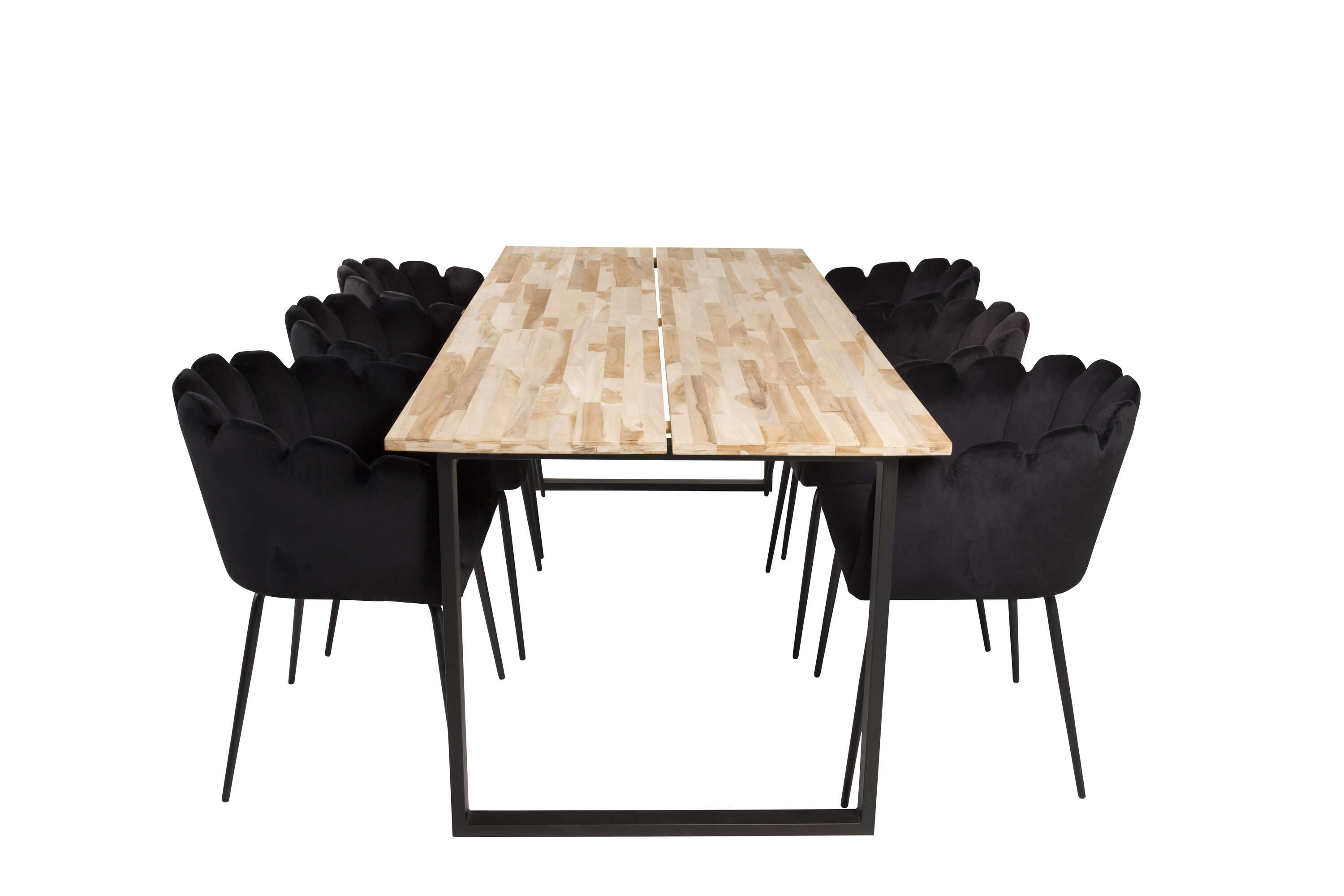 Cireboni ristkülikukujuline söögikomplekt Söögilauakomplektid Homewell