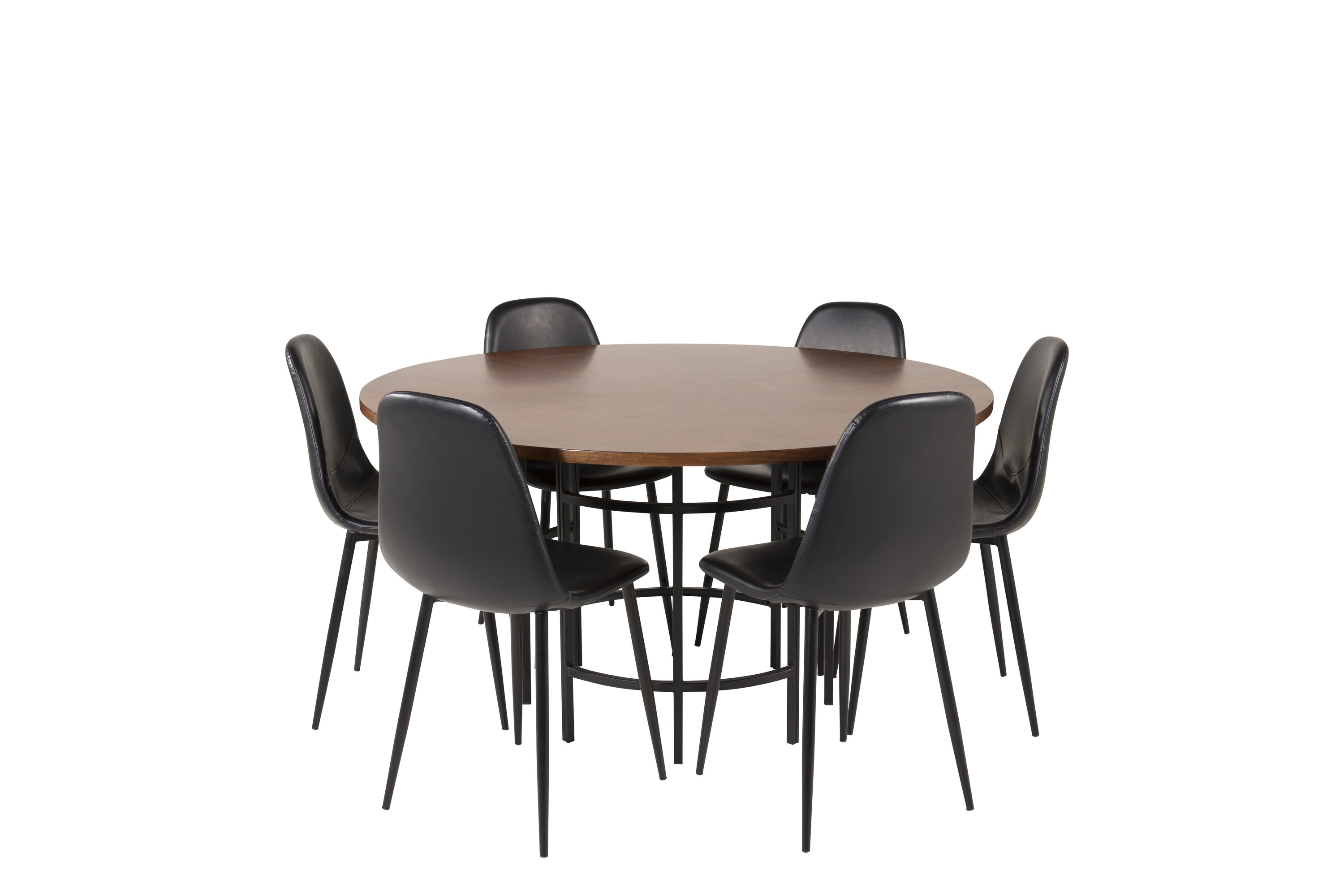 Kopenhaageni ümmargune söögikomplekt Söögilauakomplektid Homewell