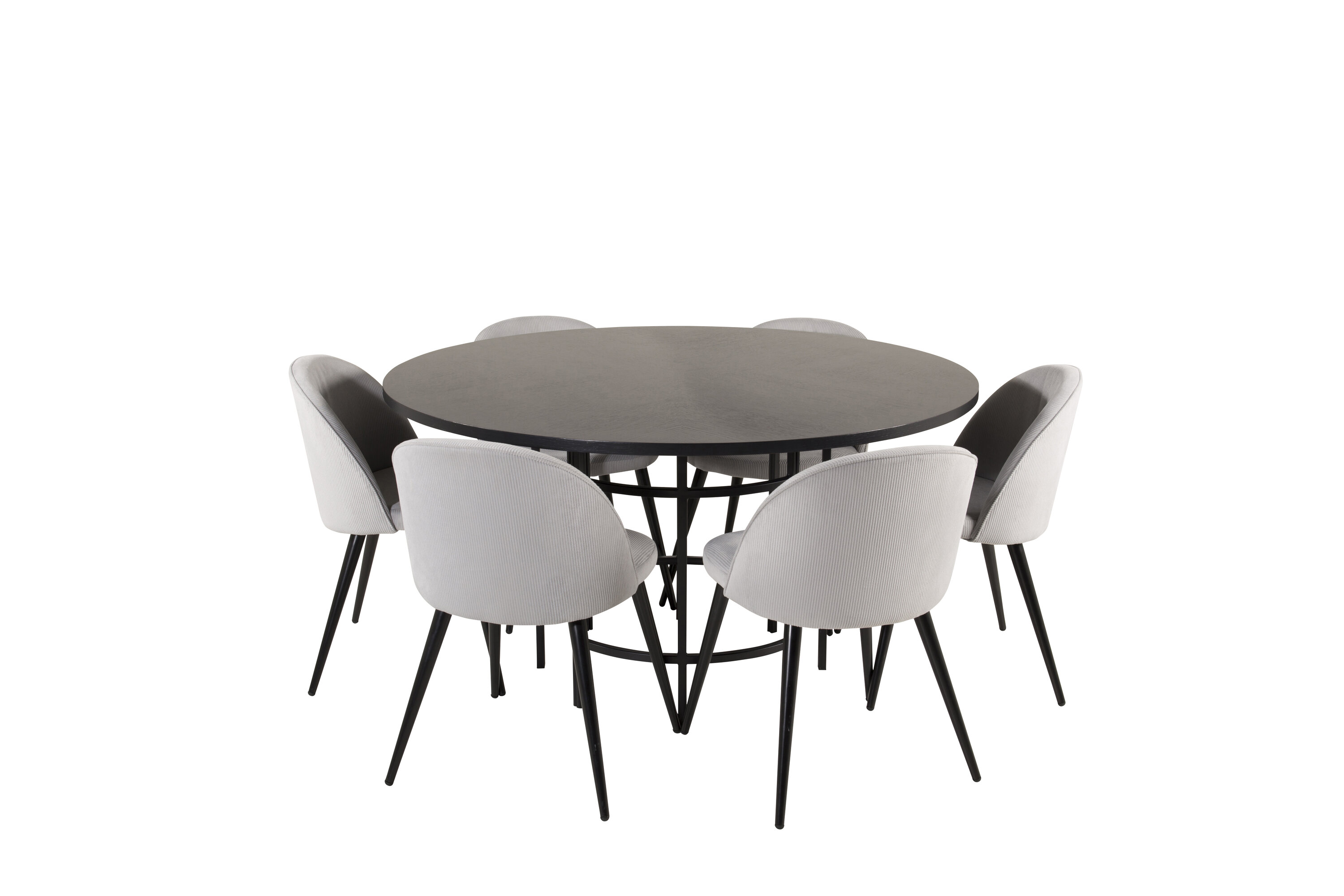 Kopenhaageni ümmargune söögikomplekt Söögilauakomplektid Homewell