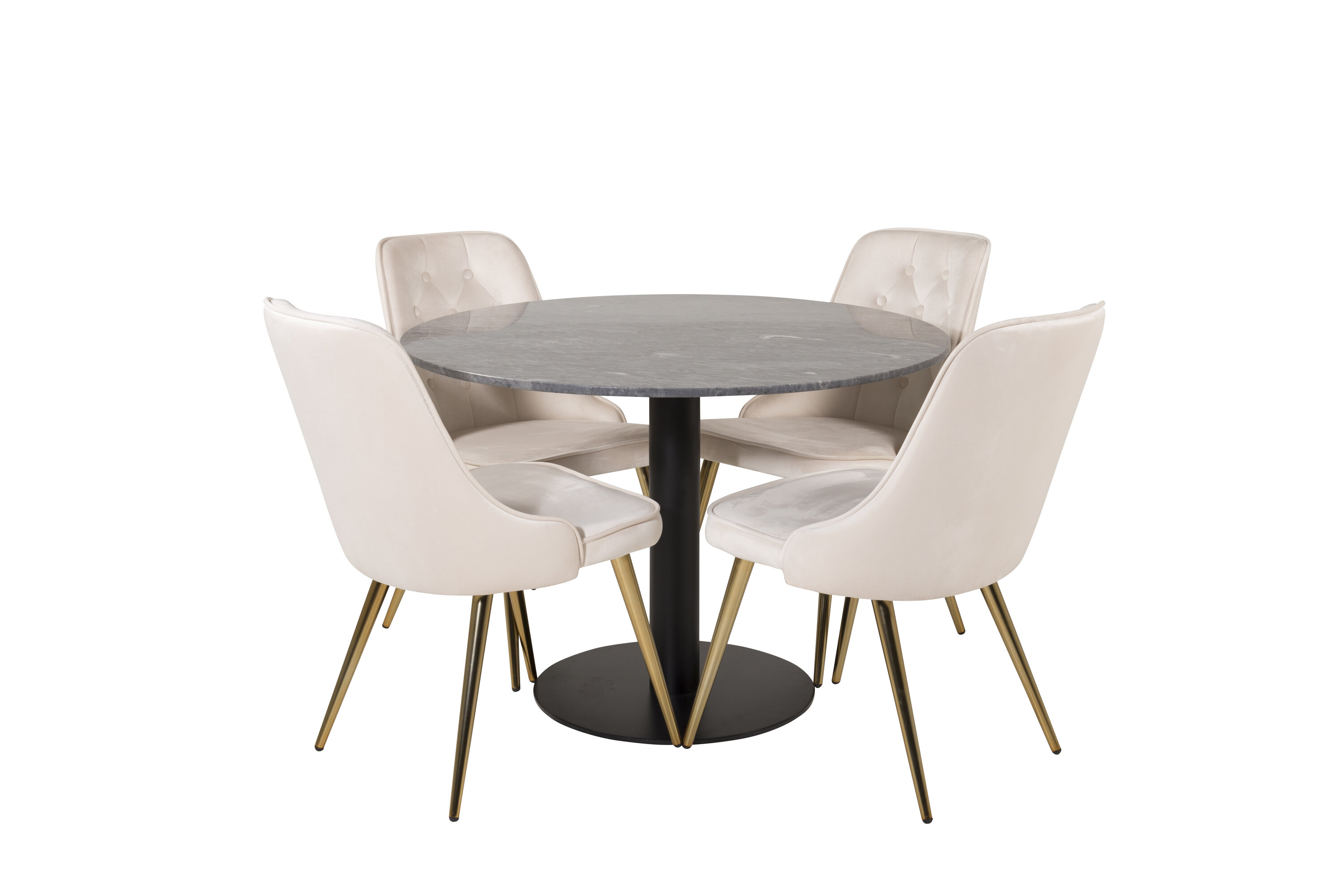 Estelle ümmargune söögikomplekt Söögilauakomplektid Homewell