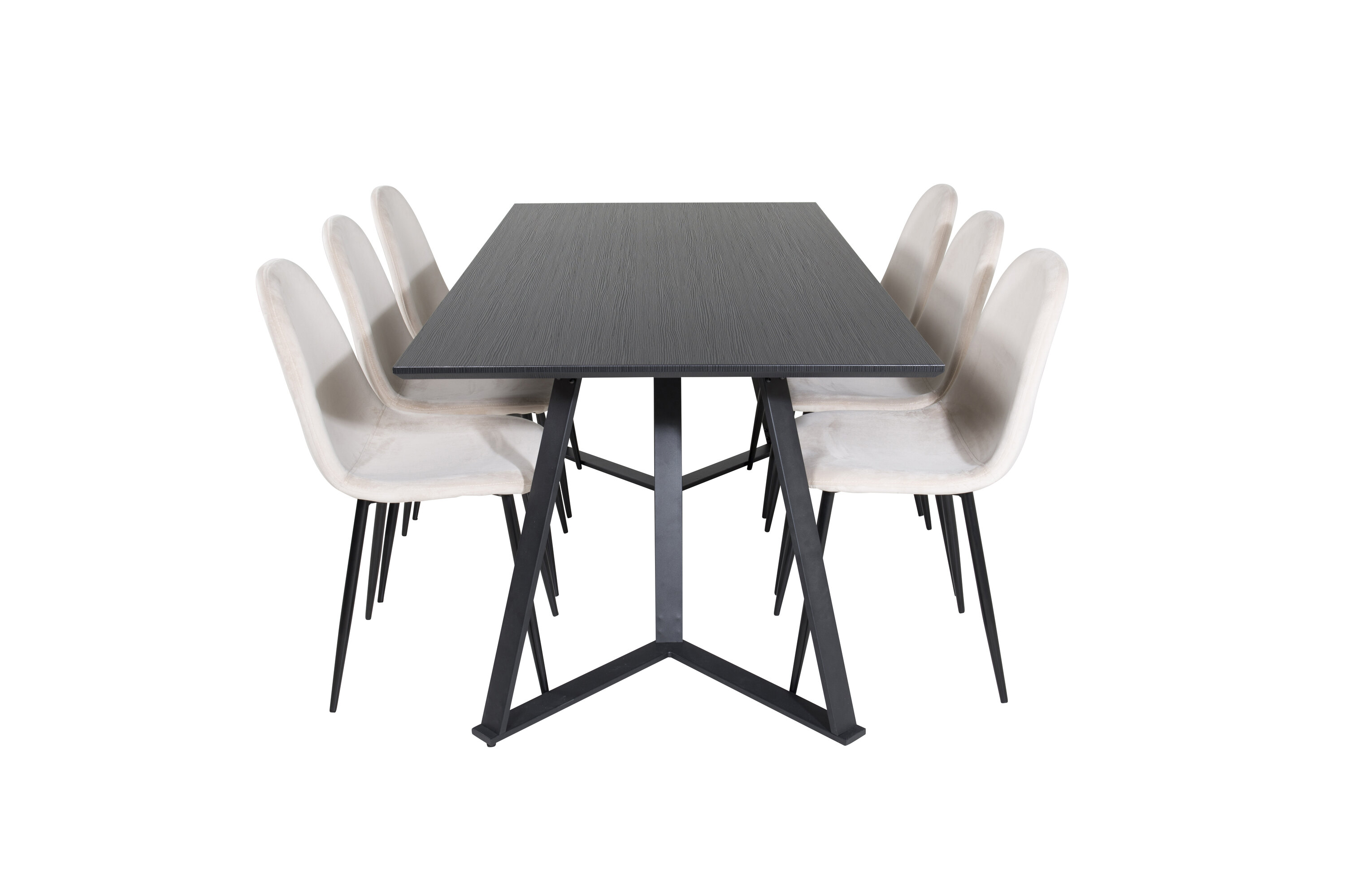 Marina ristkülikukujuline söögikomplekt Söögilauakomplektid Homewell