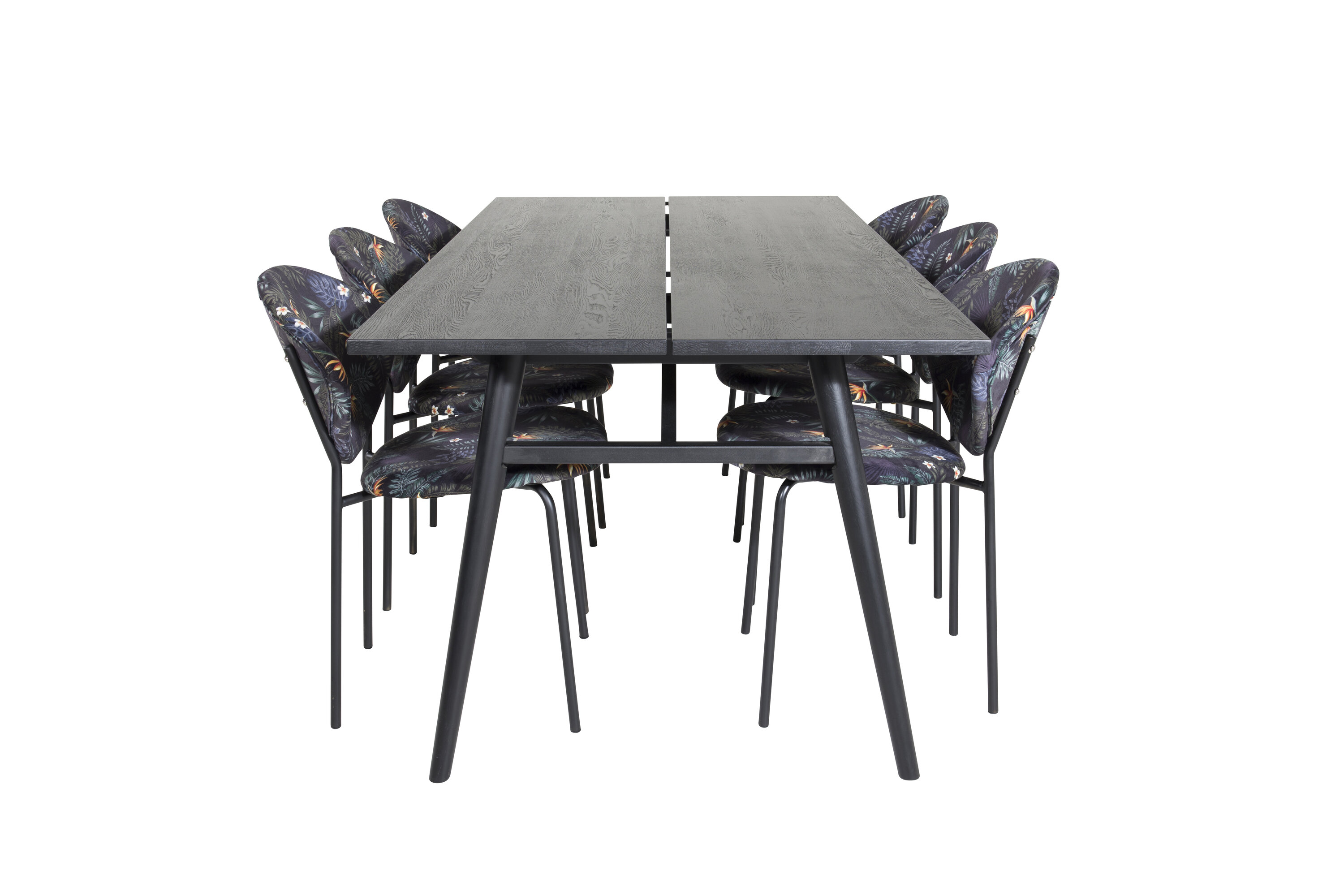 Elegantne ristkülikukujuline söögikomplekt Söögilauakomplektid Homewell