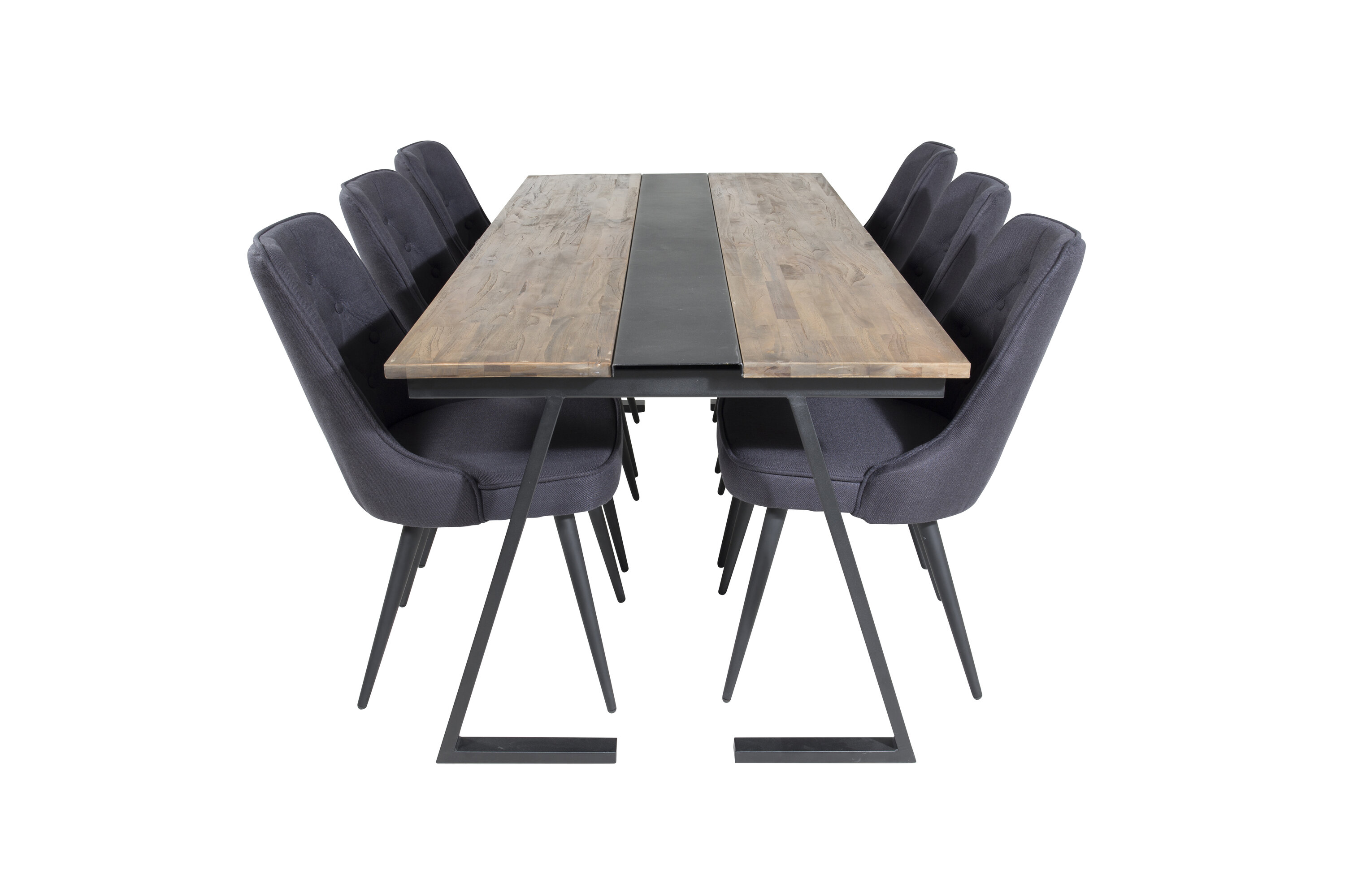 Jakarta ristkülikukujuline söögikomplekt Söögilauakomplektid Homewell