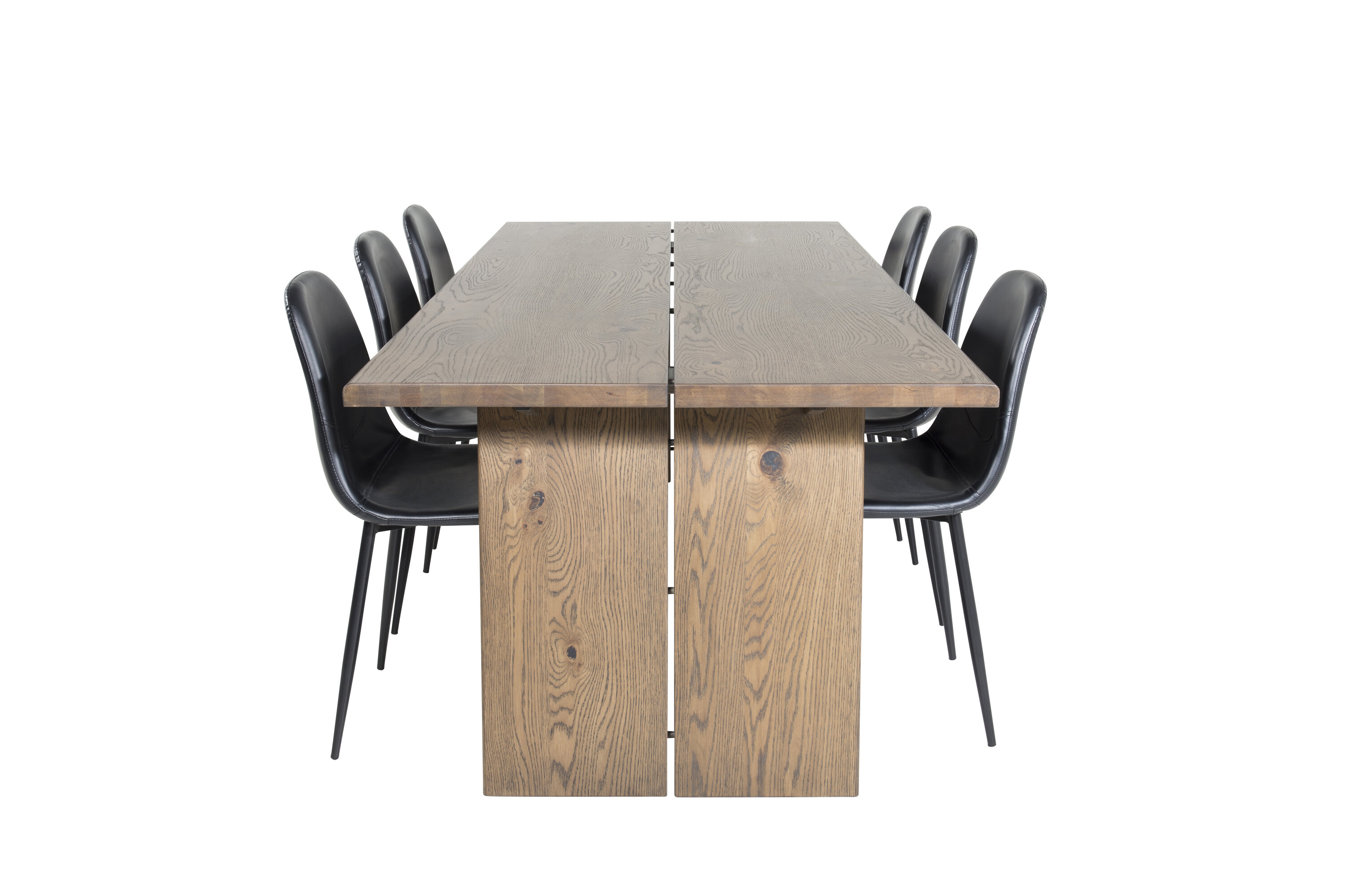 Logger Ristkülikukujuline söögikomplekt Söögilauakomplektid Homewell