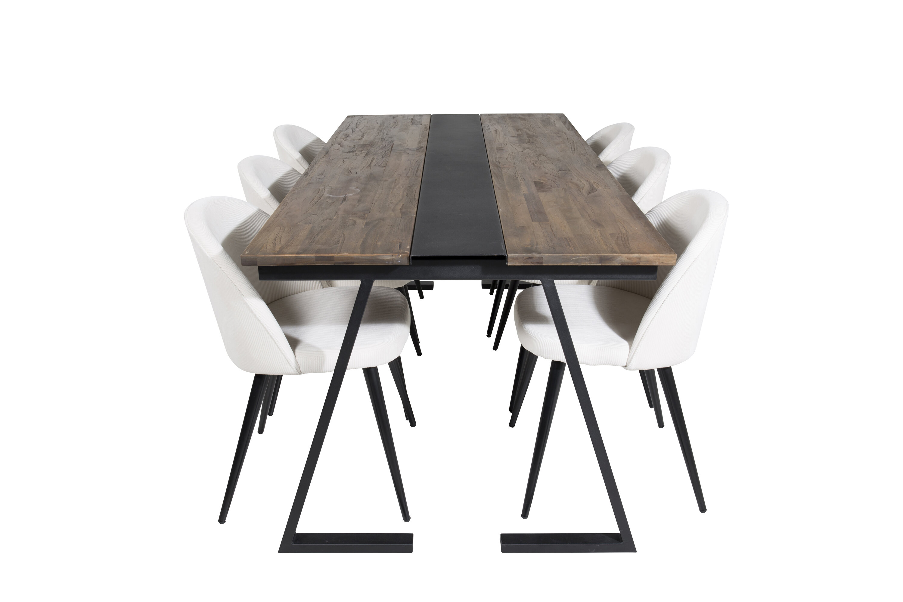 Jakarta ristkülikukujuline söögikomplekt Söögilauakomplektid Homewell