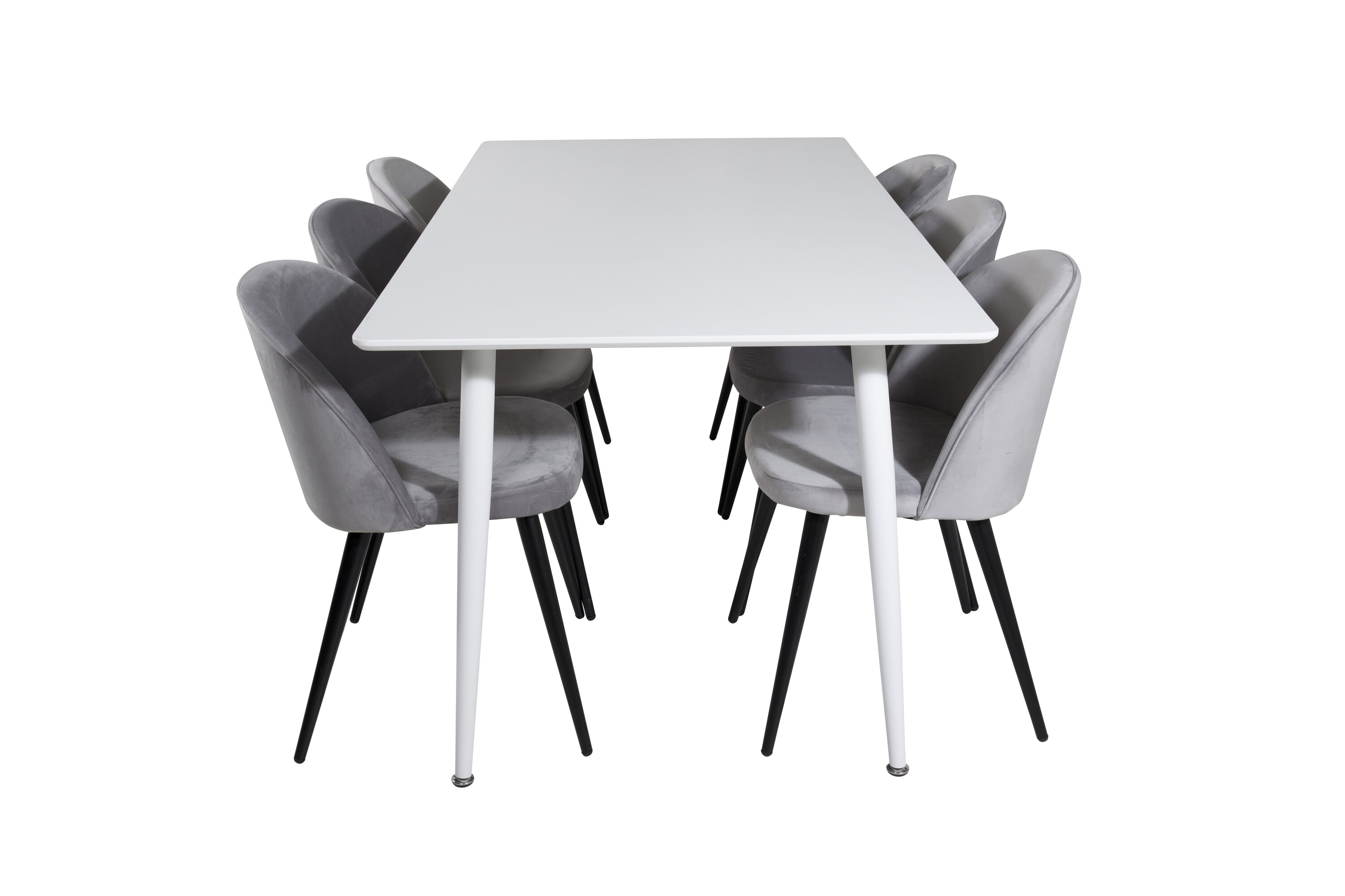 Polar ristkülikukujuline söögikomplekt Söögilauakomplektid Homewell