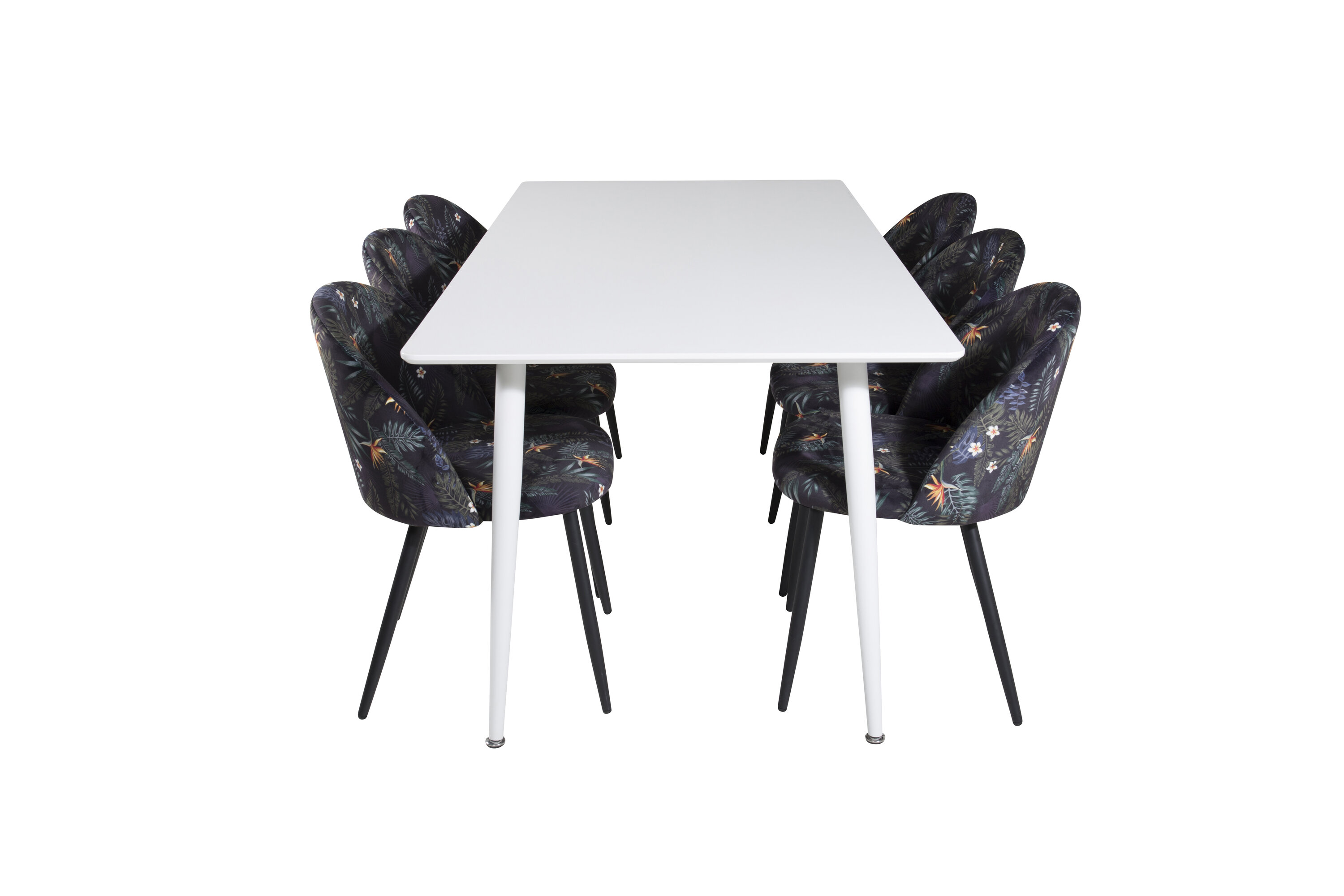 Polar ristkülikukujuline söögikomplekt Söögilauakomplektid Homewell