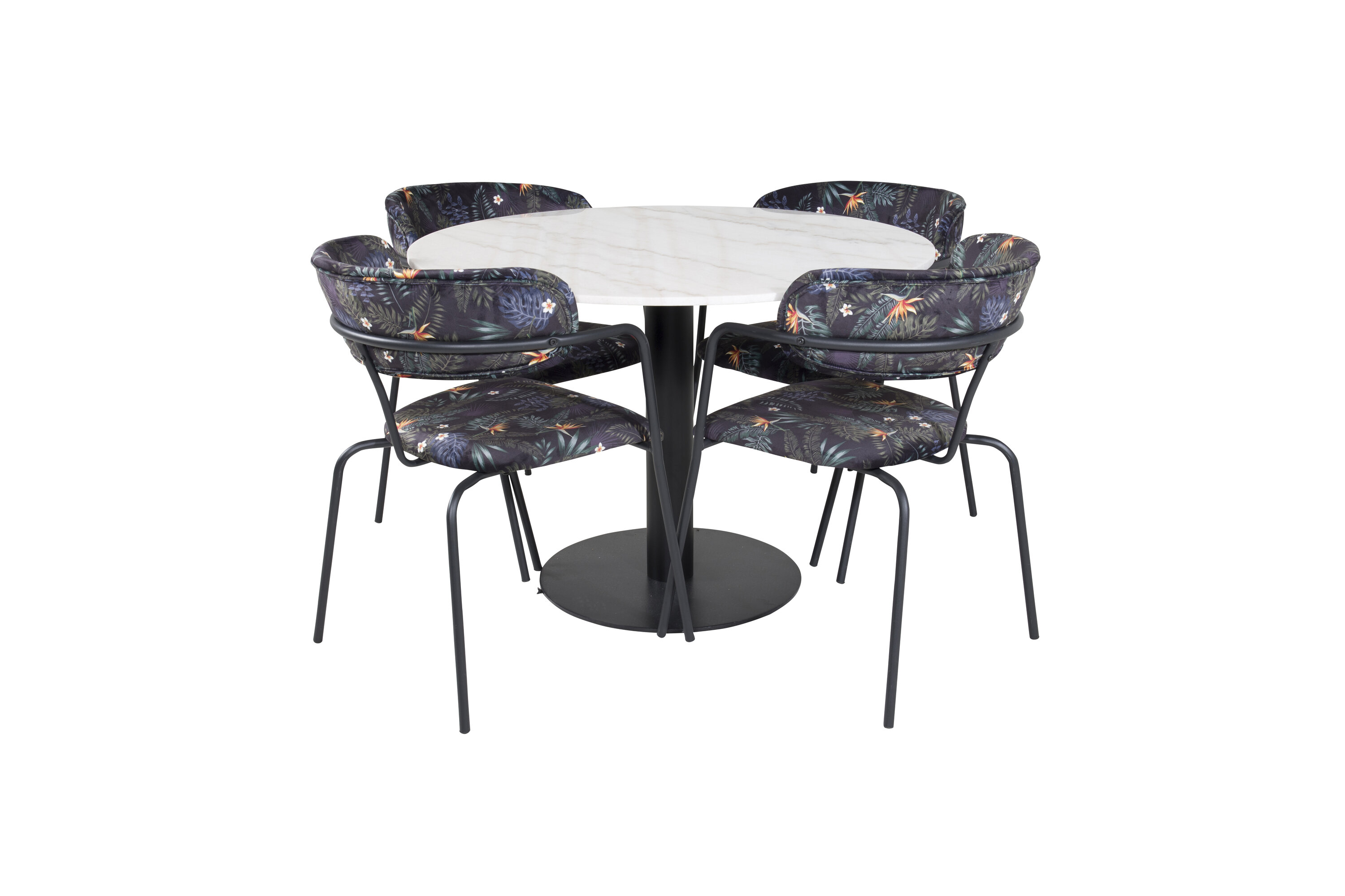 Estelle ümmargune söögikomplekt Söögilauakomplektid Homewell