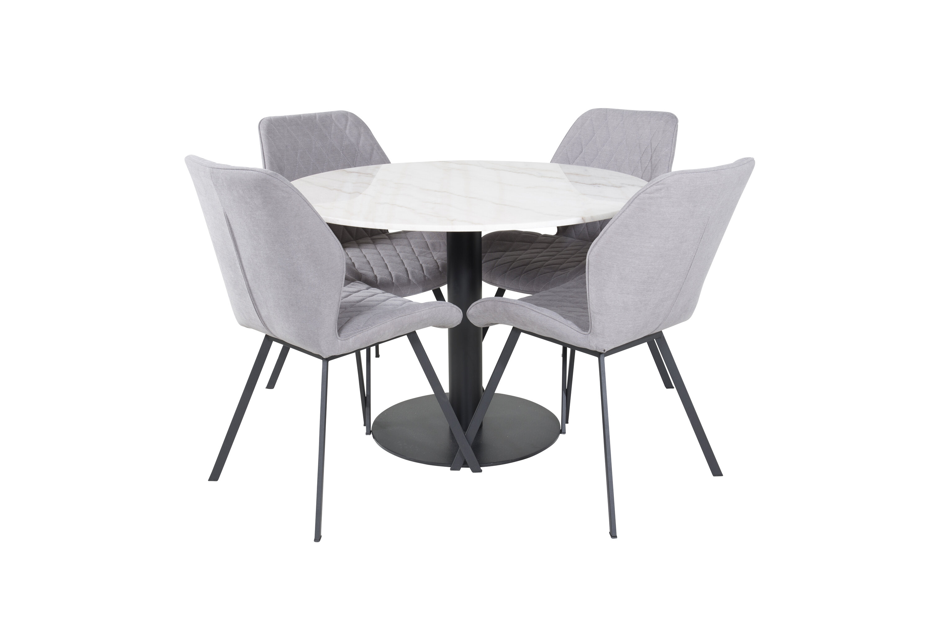 Estelle ümmargune söögikomplekt Söögilauakomplektid Homewell