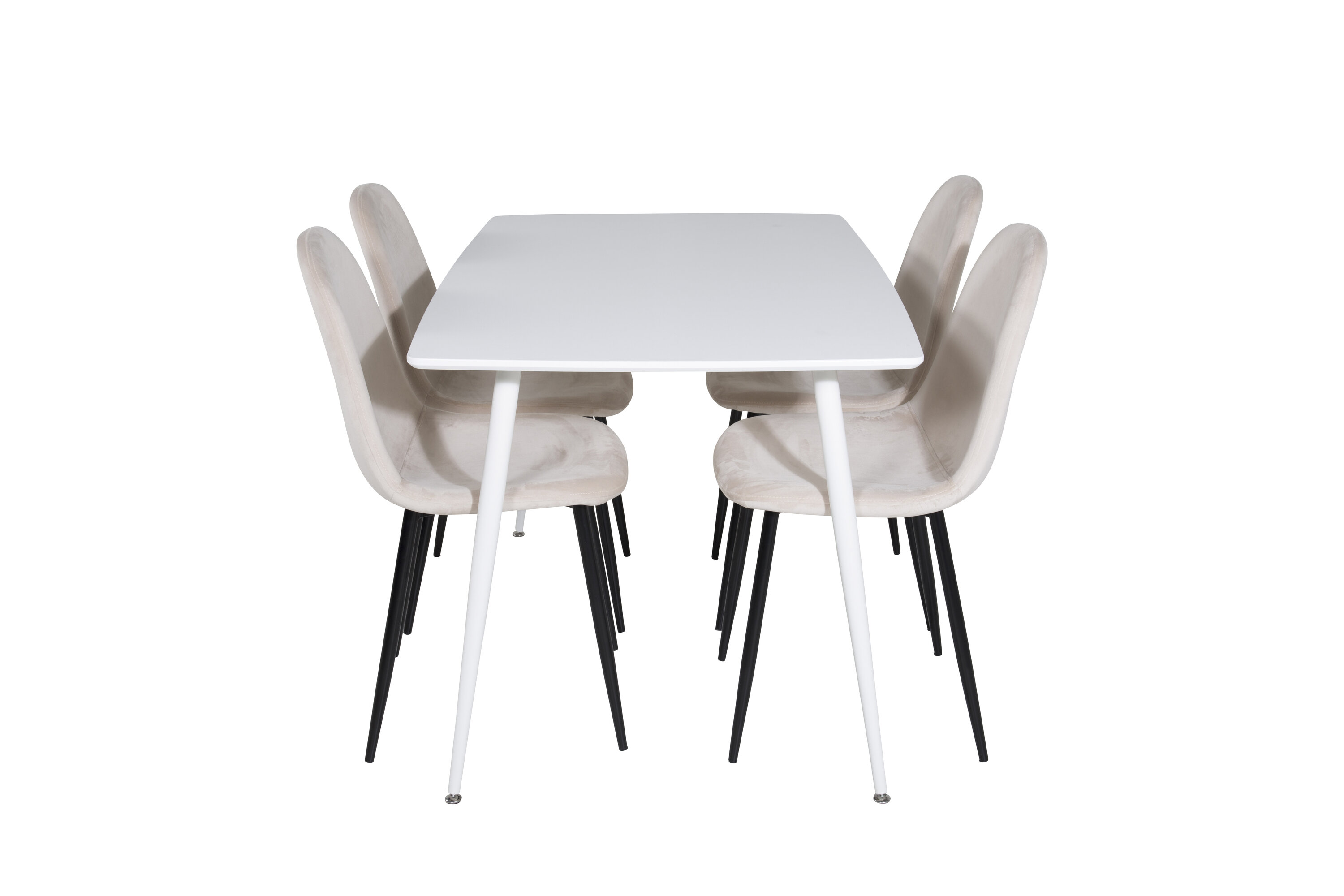 Polar ristkülikukujuline söögikomplekt Söögilauakomplektid Homewell