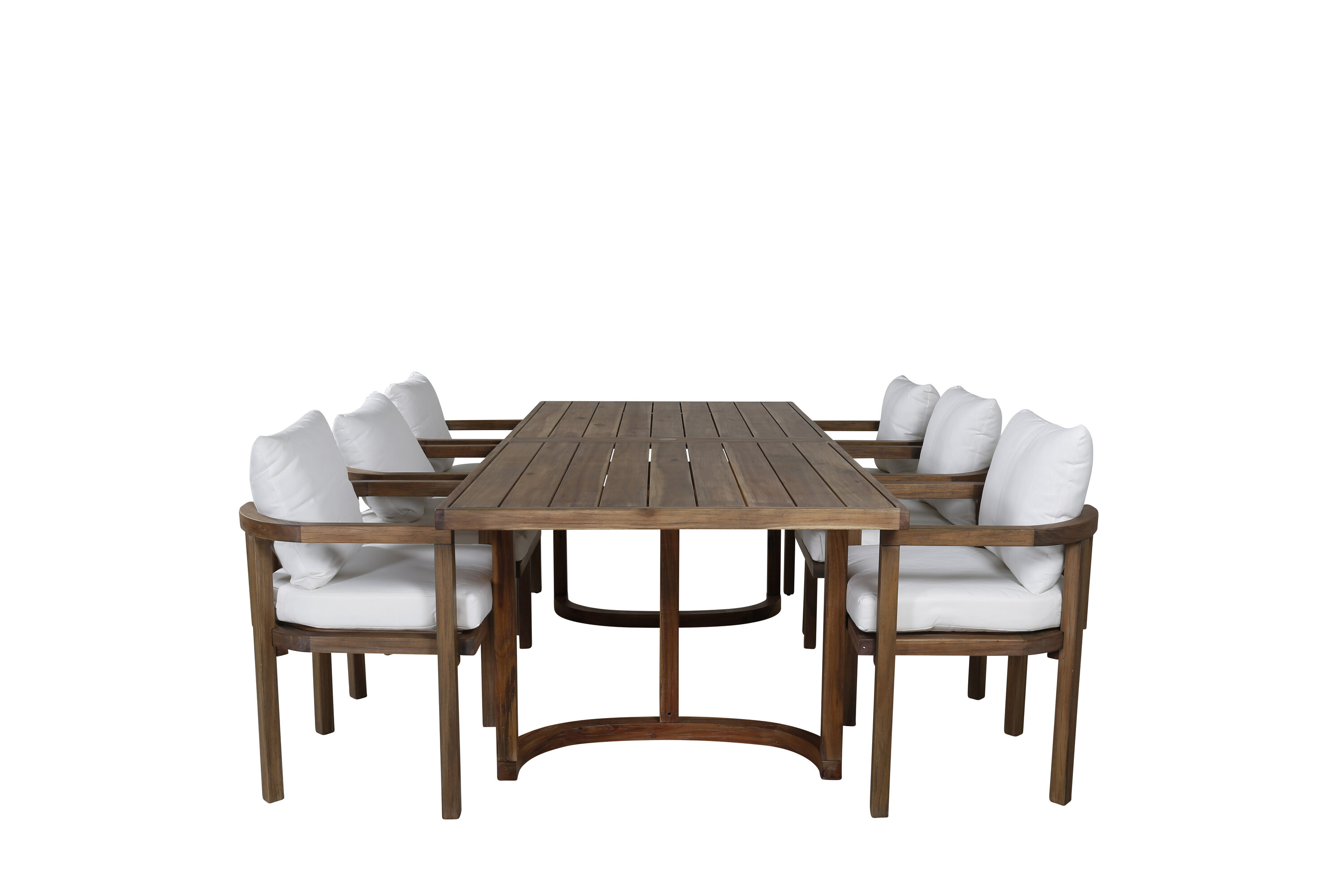 Erica ristkülikukujuline söögikomplekt Aiamööbel Homewell