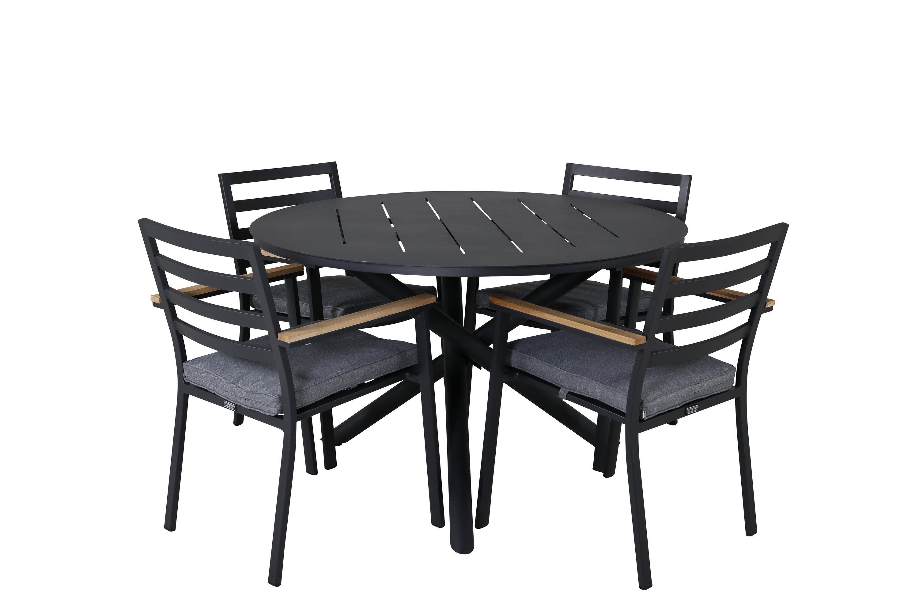 Alma ümmargune söögikomplekt Aiamööbel Homewell