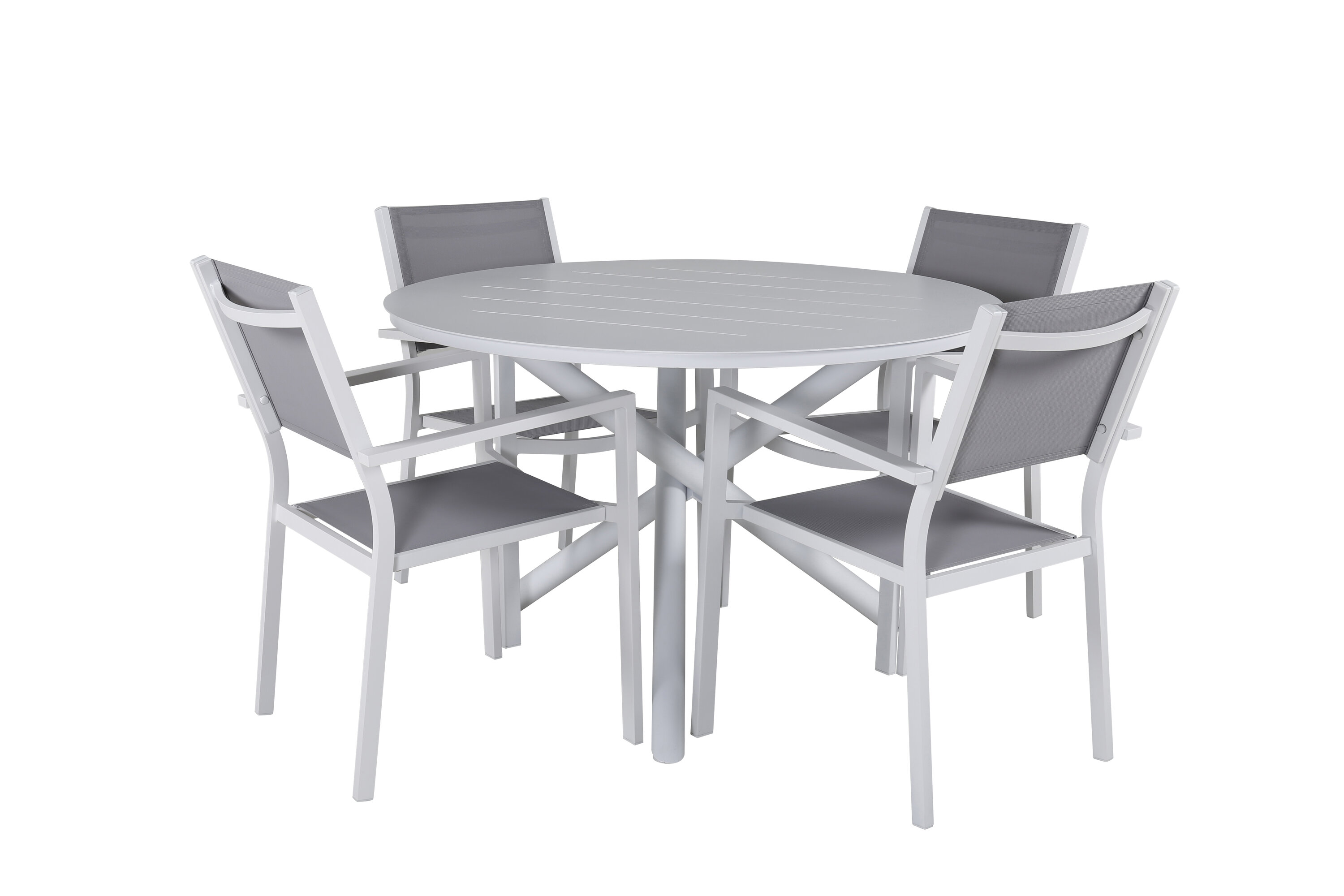 Alma ümmargune söögikomplekt Aiamööbel Homewell