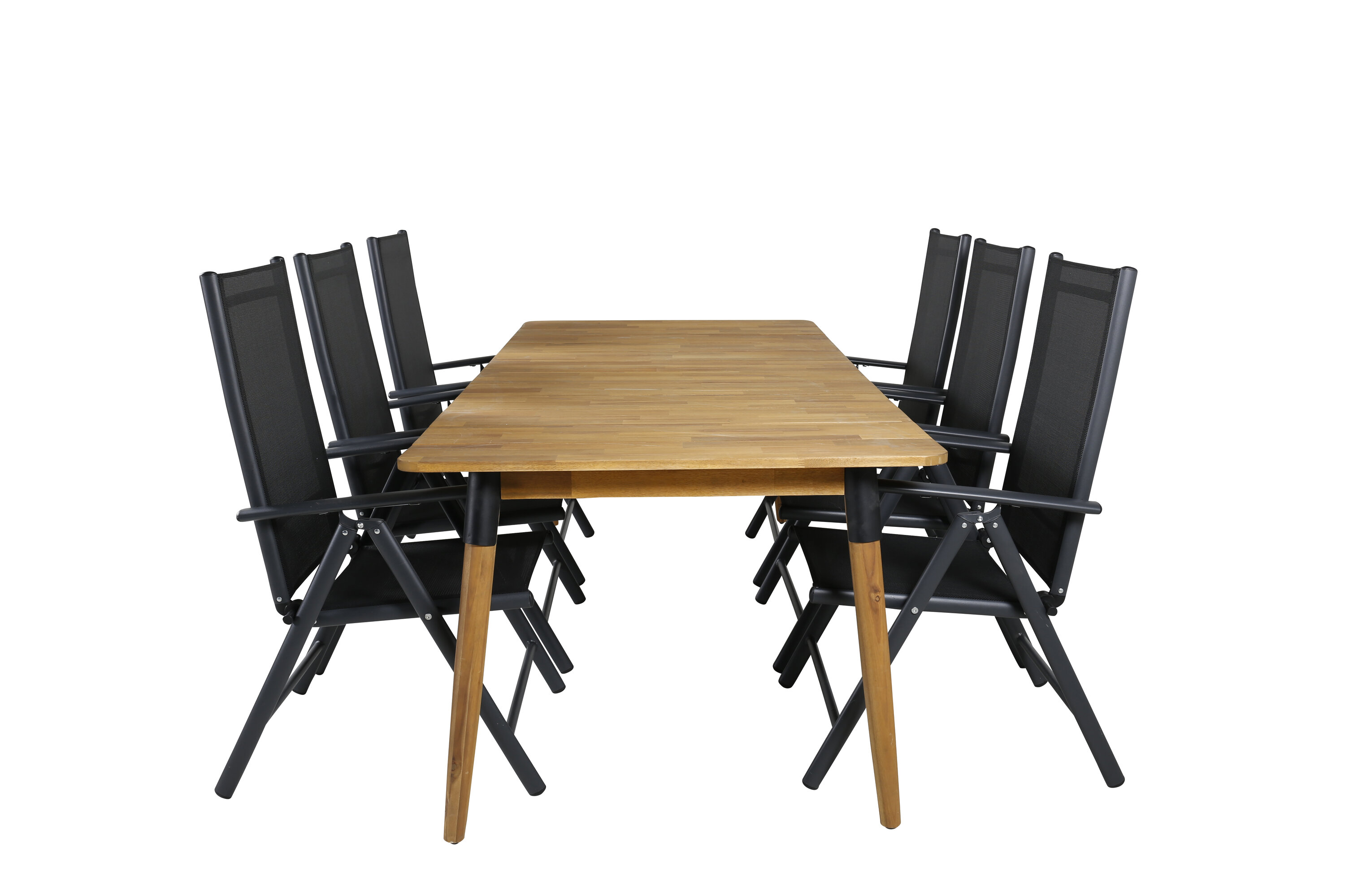 Juliani ristkülikukujuline söögikomplekt Aiamööbel Homewell