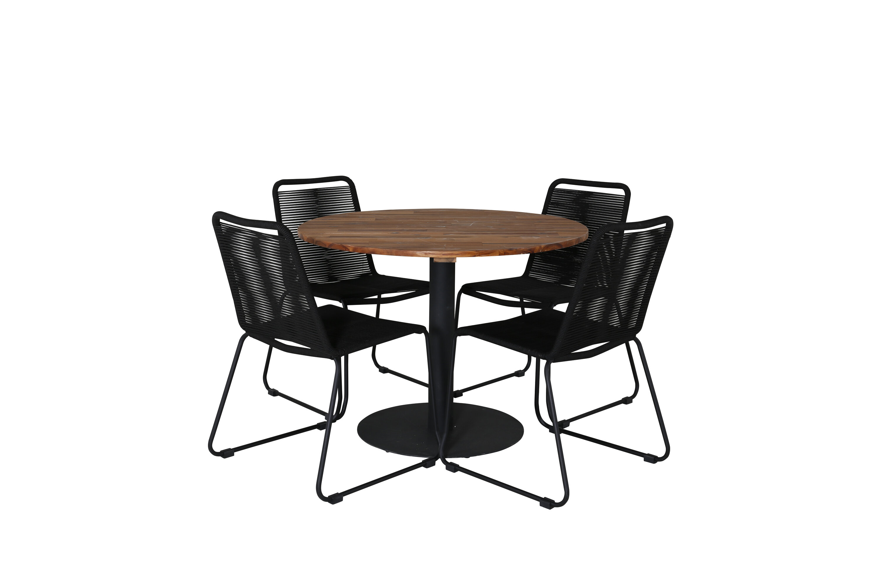 Võrevoodi ümmargune söögikomplekt Aiamööbel Homewell