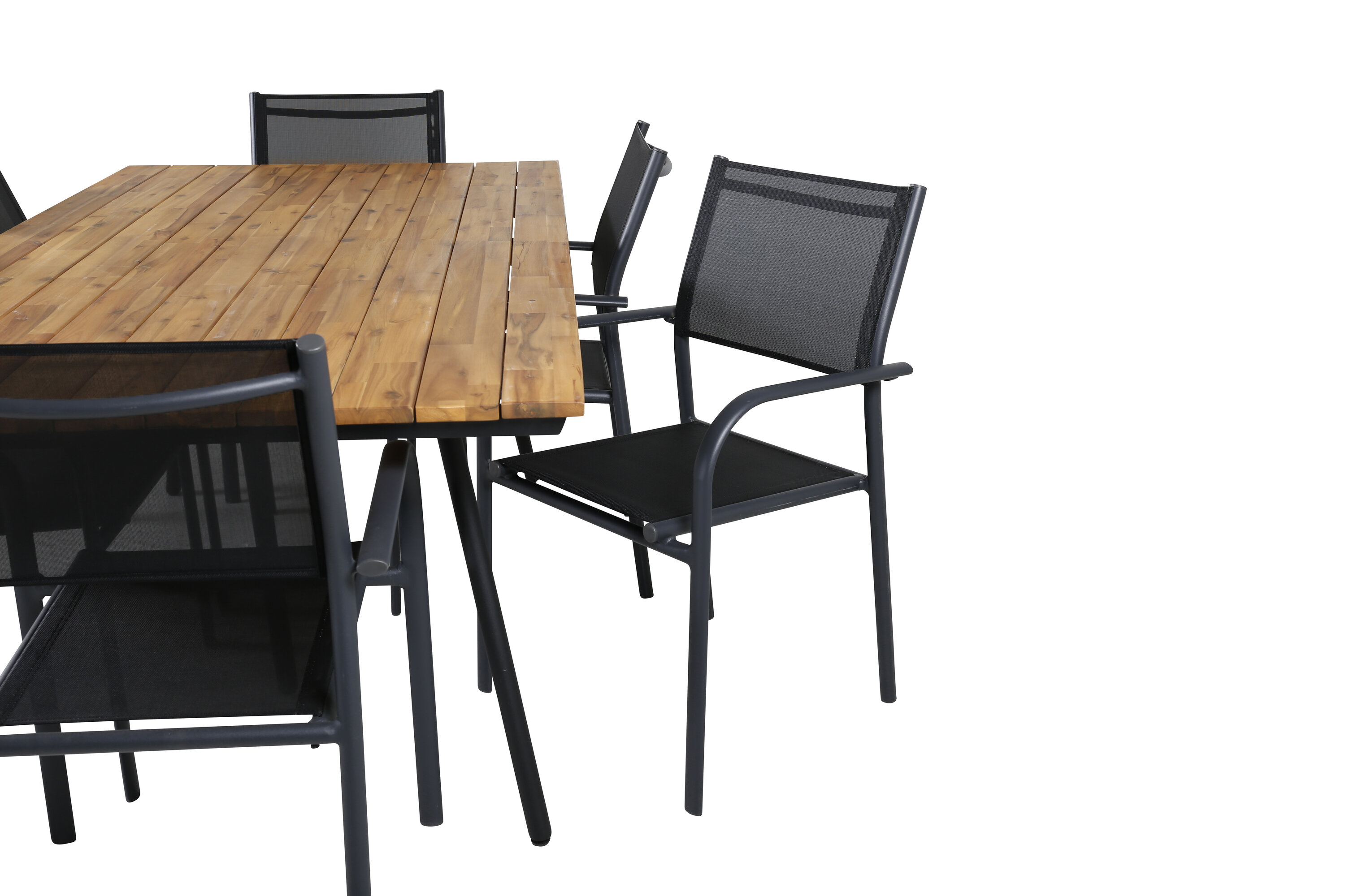 Chan ristkülikukujuline söögikomplekt Aiamööbel Homewell