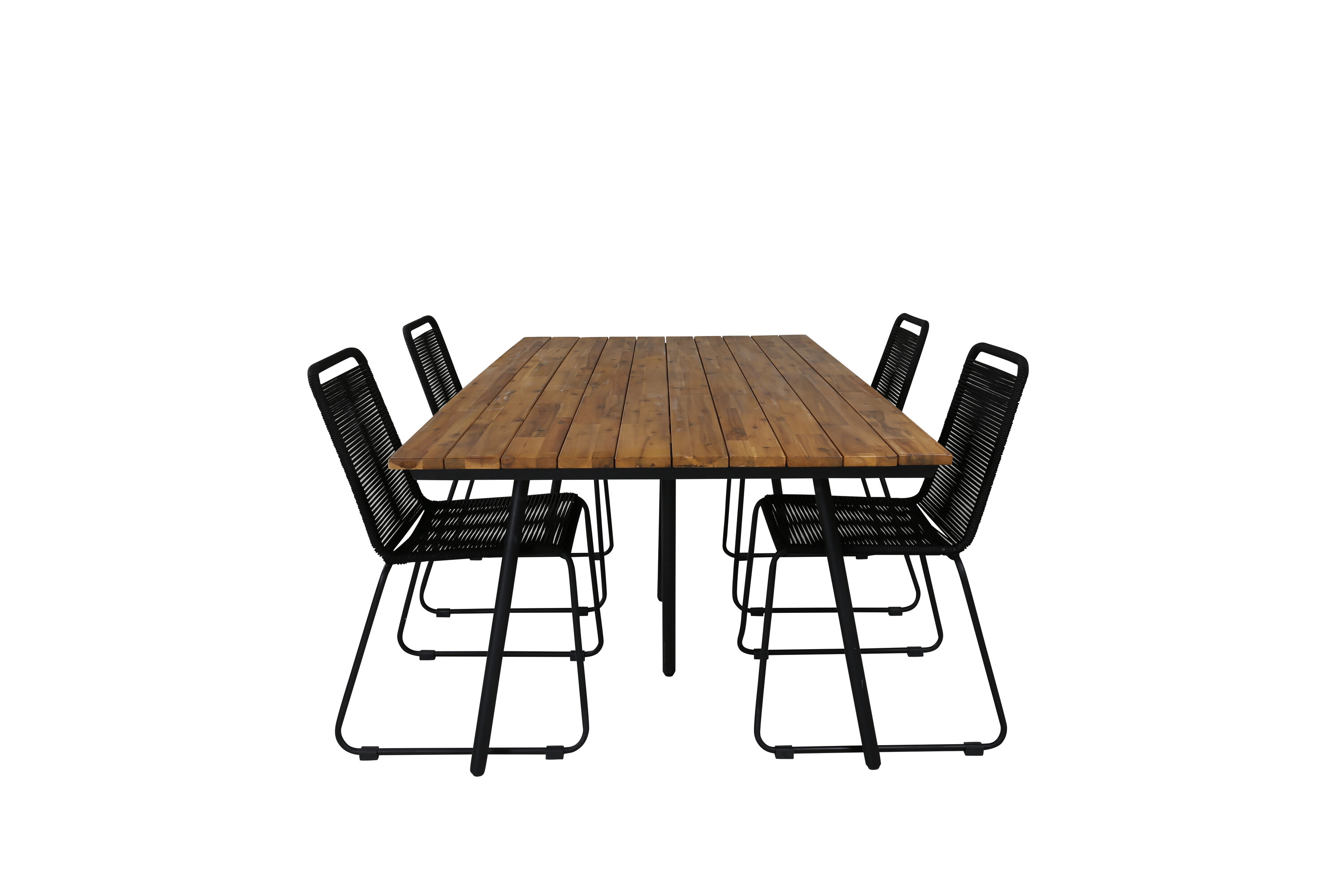 Chan ristkülikukujuline söögikomplekt Aiamööbel Homewell