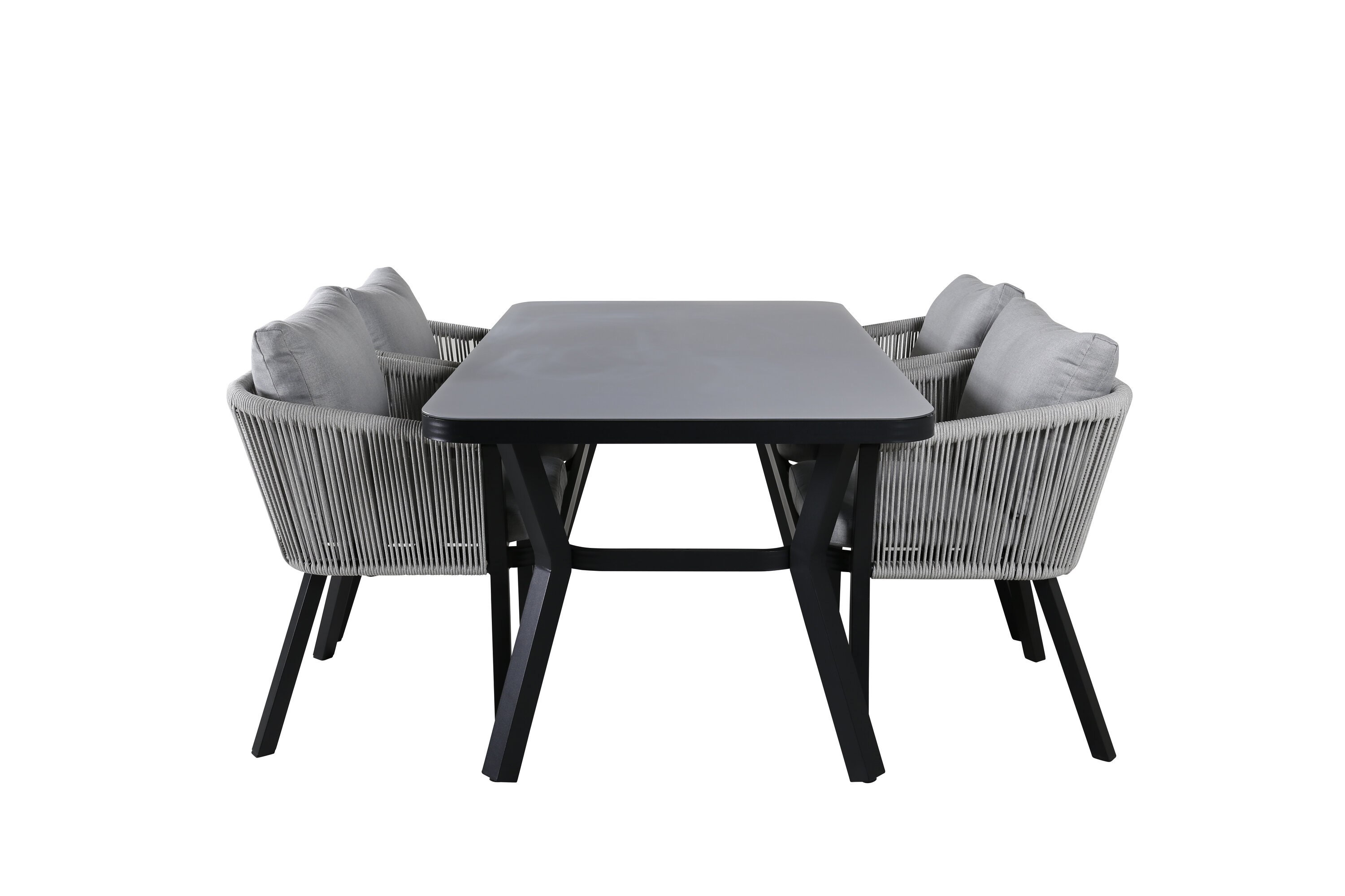 Virya ristkülikukujuline söögikomplekt Aiamööbel Homewell